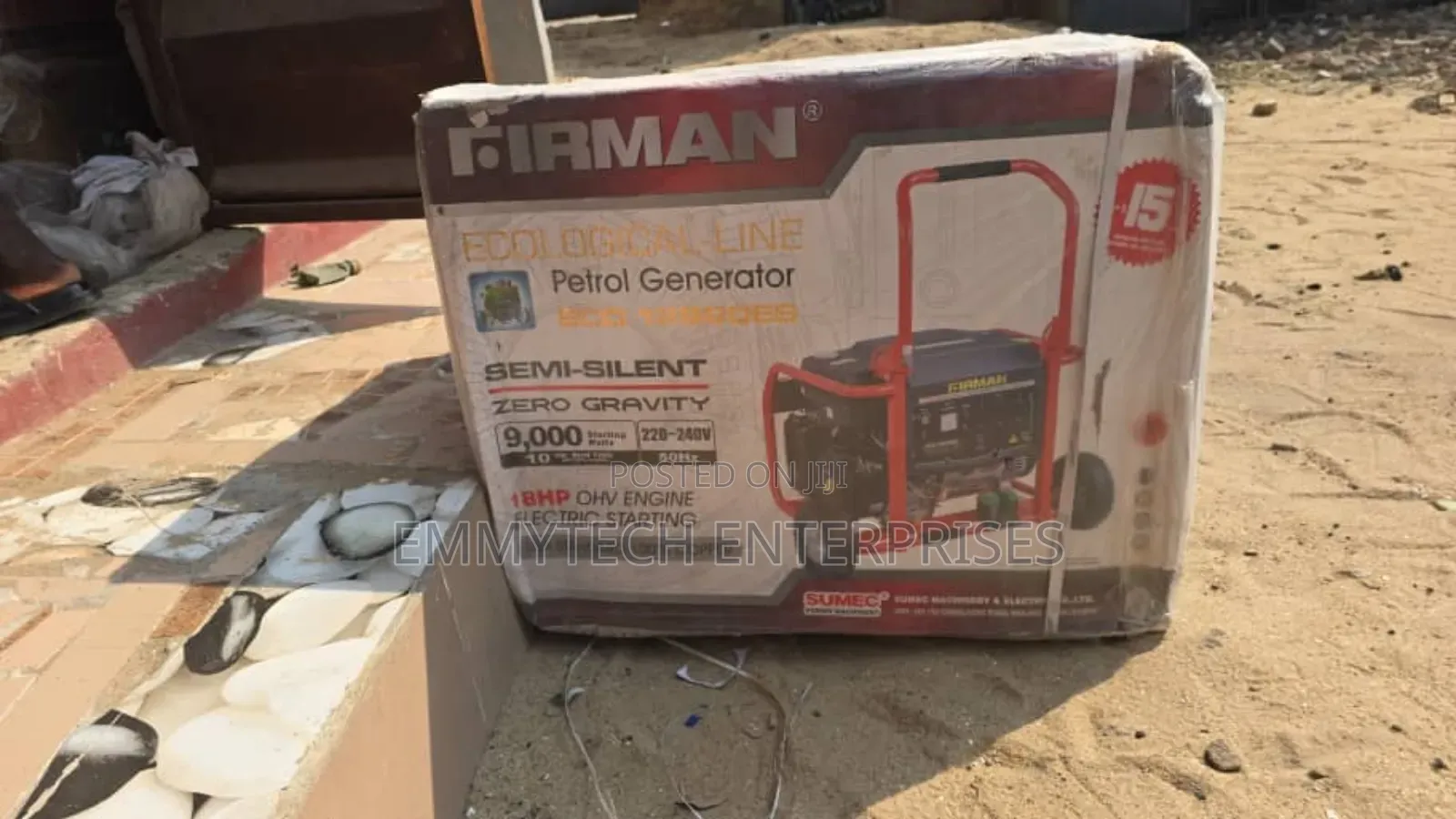 I Have Brand New Firman Petrol Generator Model Eco12990e2 100%Copper