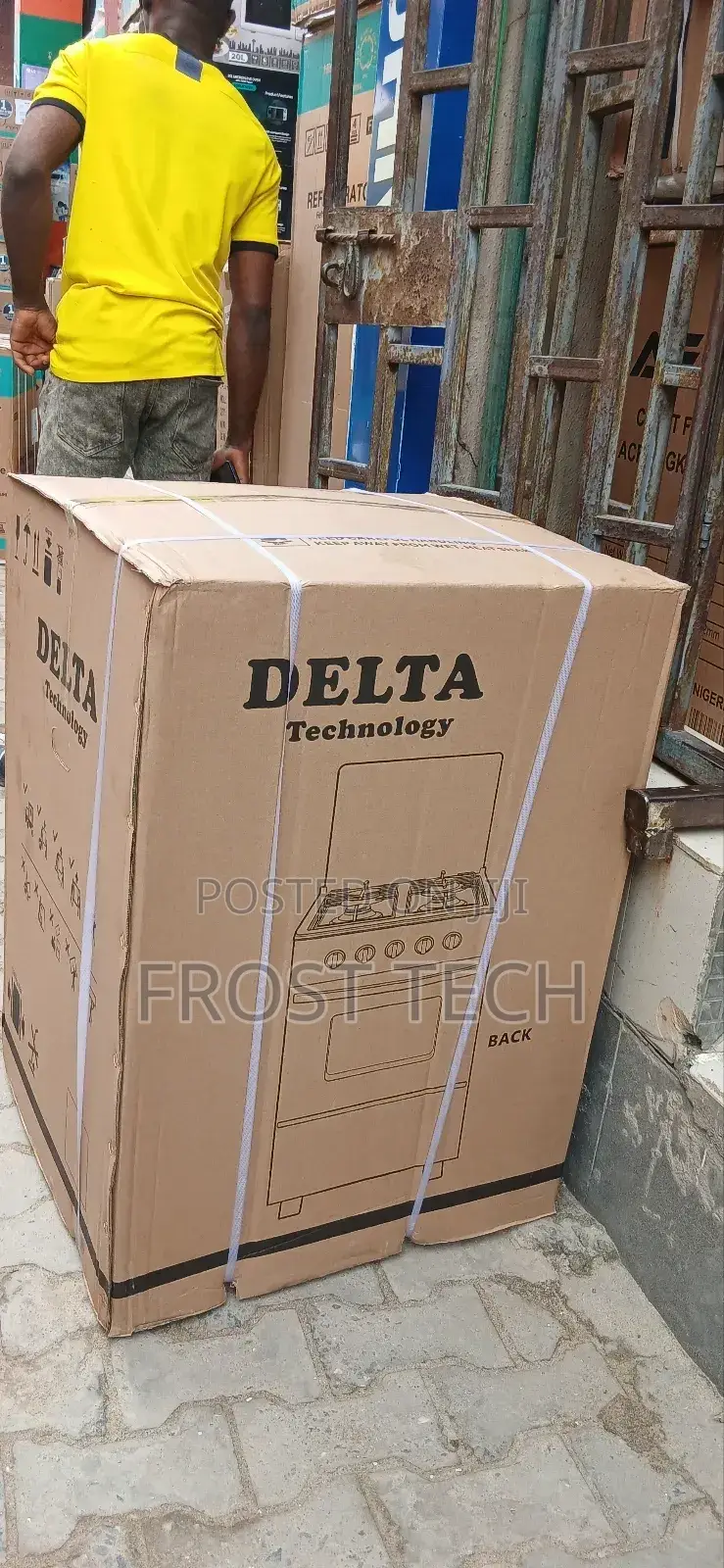 Delta 60by60 3gas and 1electric Standing Cooker