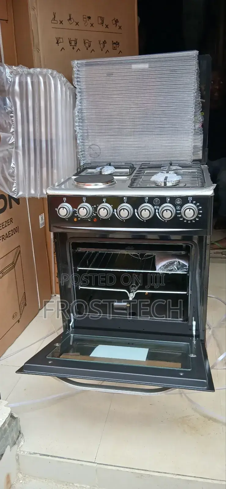 Delta 60by60 3gas and 1electric Standing Cooker