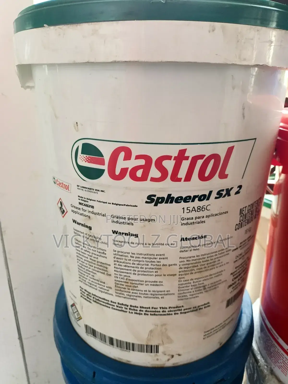 Castrol Spheerol Sx 2 Grease (12.5kg)