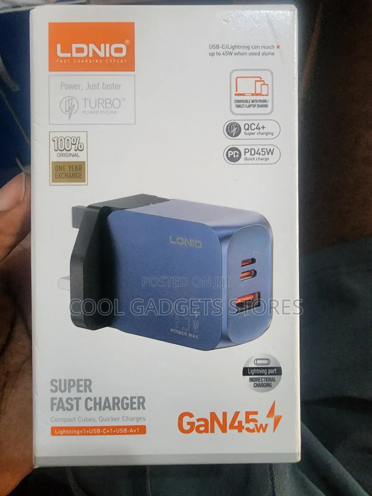Ldnio Q6 45w Usb-C to Usb-C Charger