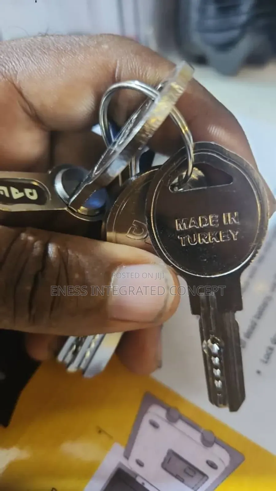 Premium Turkish Steel Door Cylinder Lock