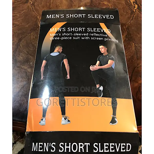 Short Sleeved Gym Wear Unisex