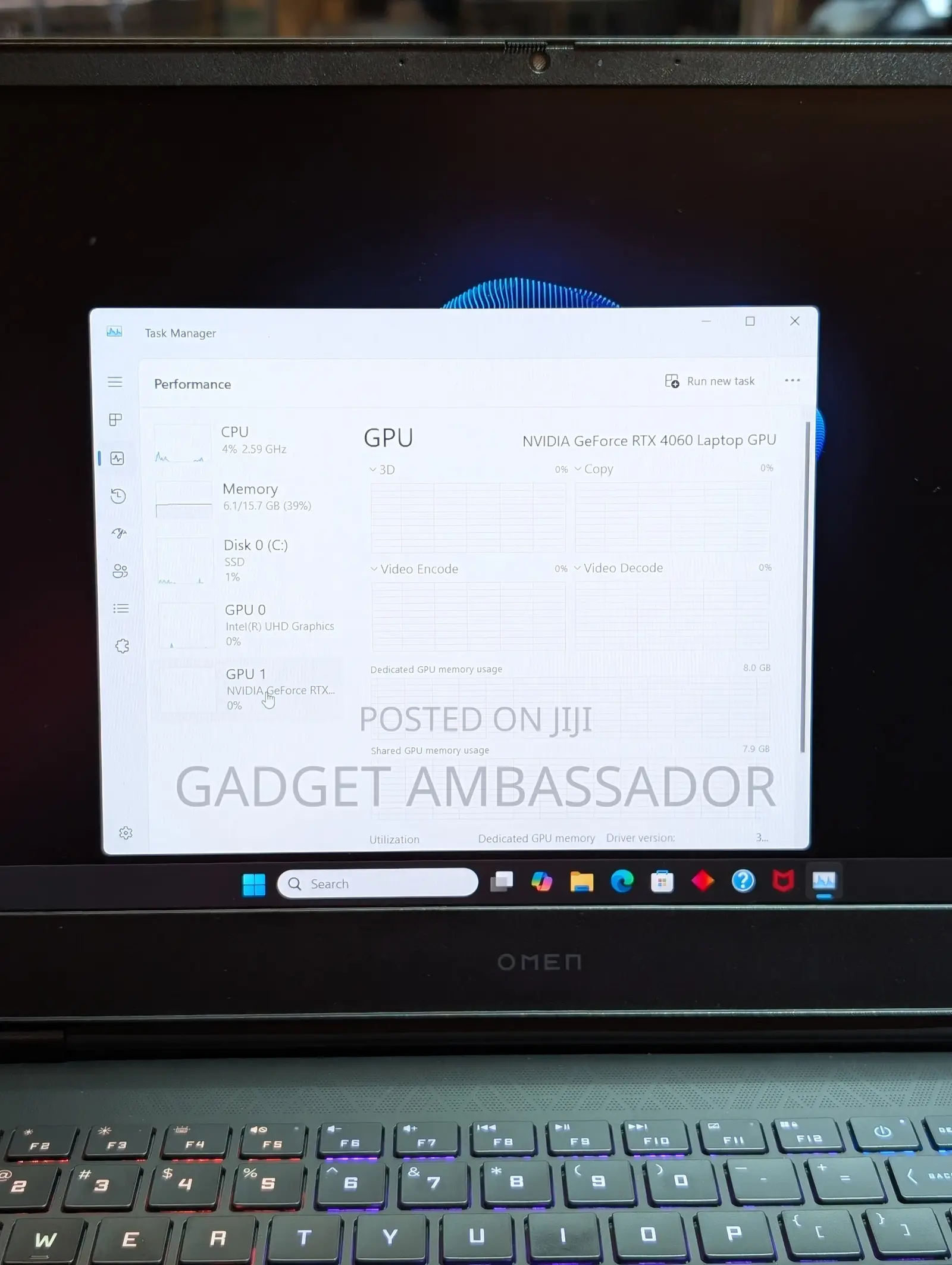 Laptop HP Omen 16 16GB Intel Core I7 SSD 1T