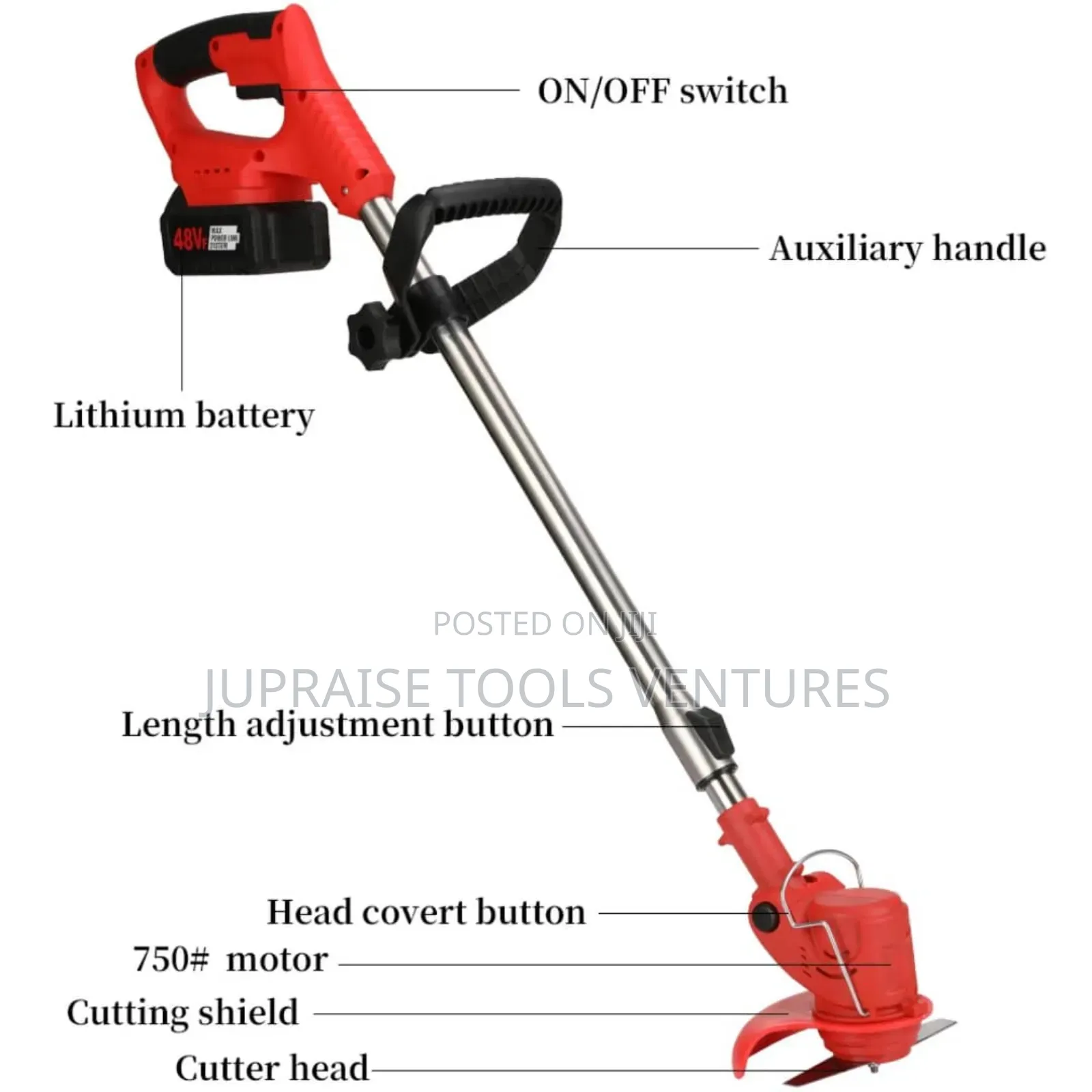 Cordless Electric Grass Cutter/Trimmer