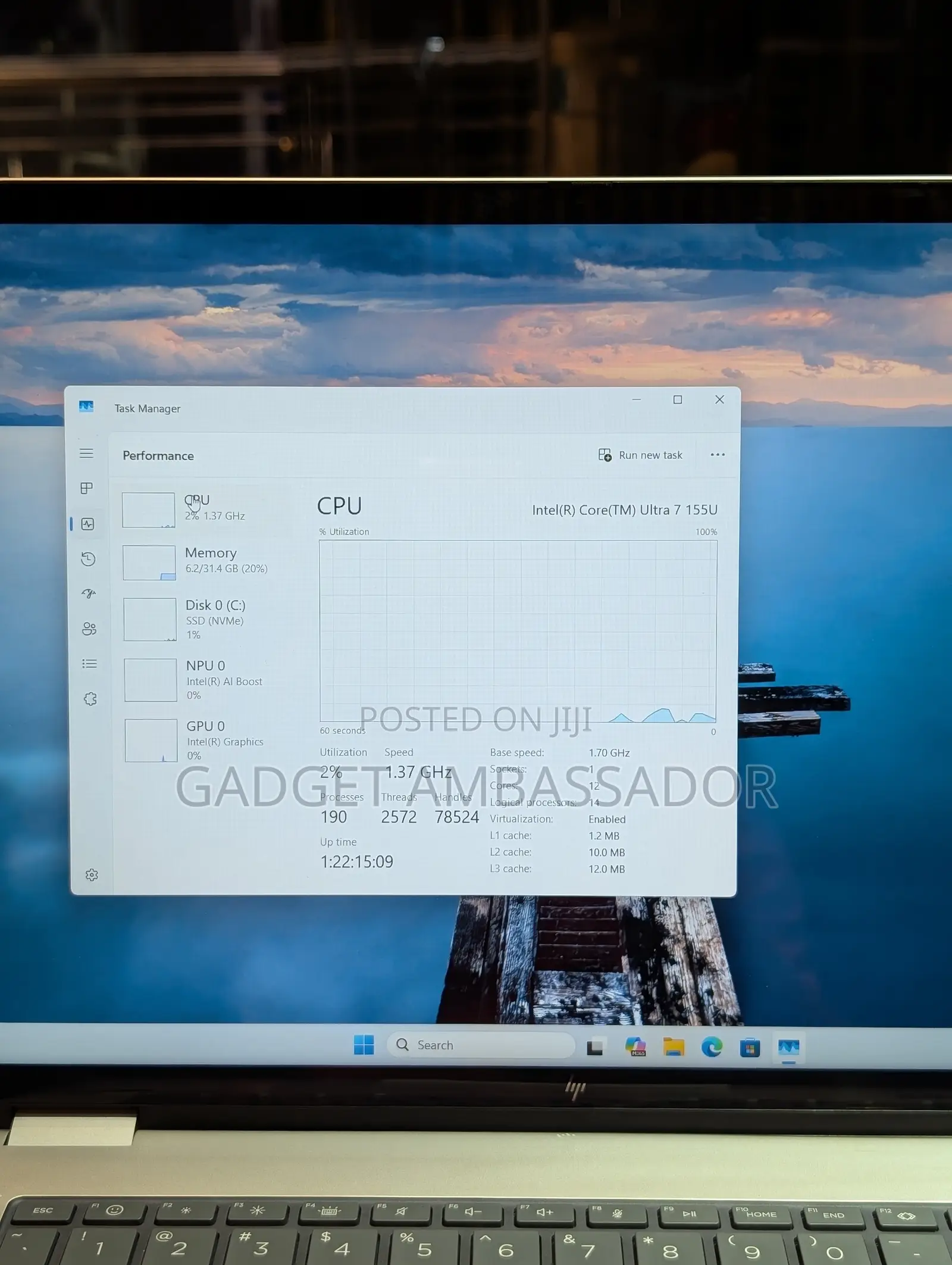 Laptop HP Envy 15 32GB Intel Core Ultra 7 SSD 2T
