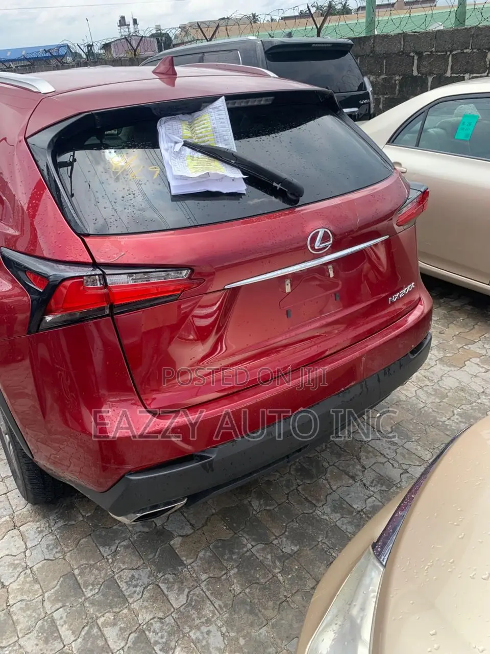 Lexus NX 200t FWD 2015 Red
