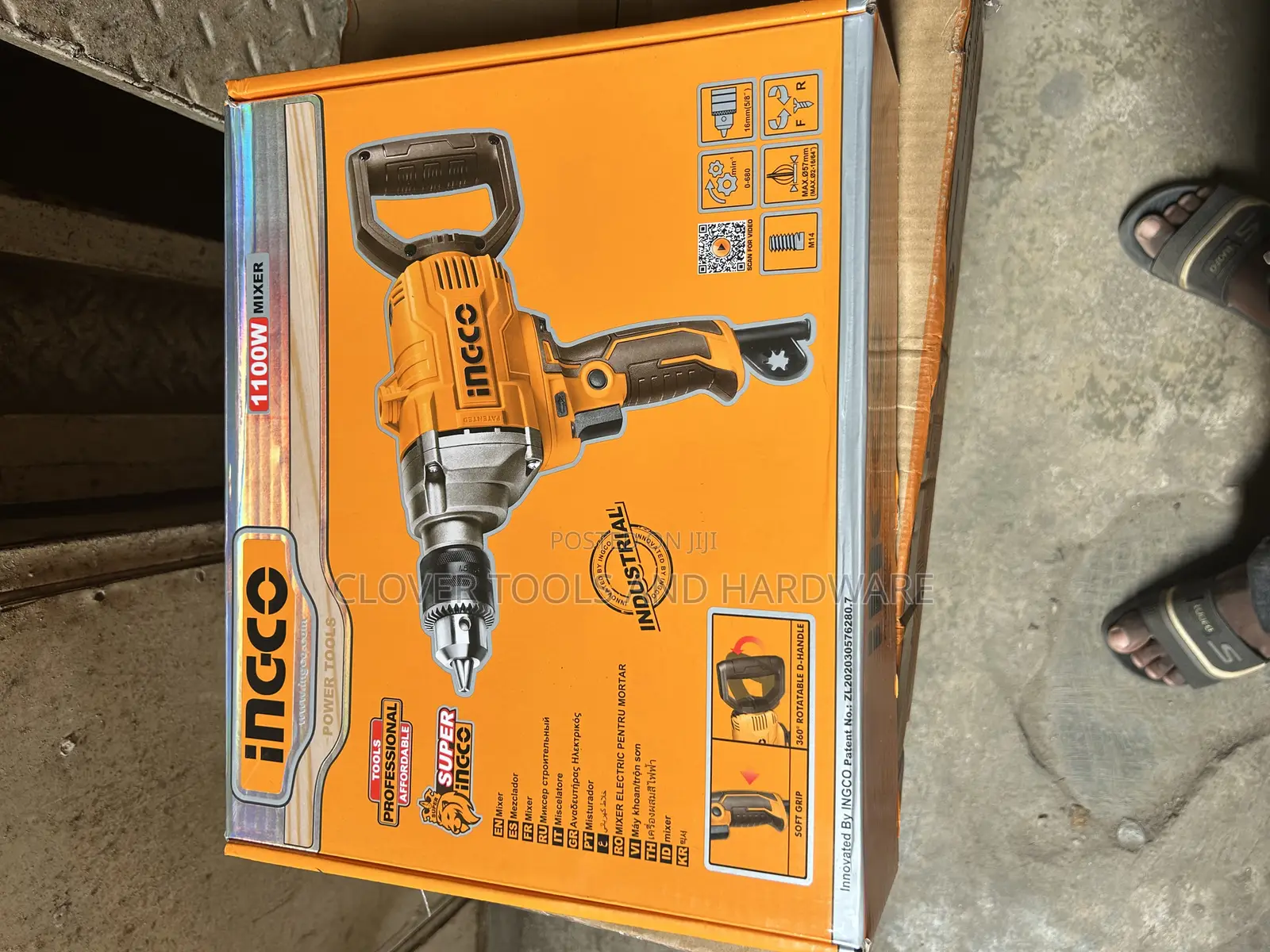 Ingco Mx11008 Electric Handheld Mixer 1100w