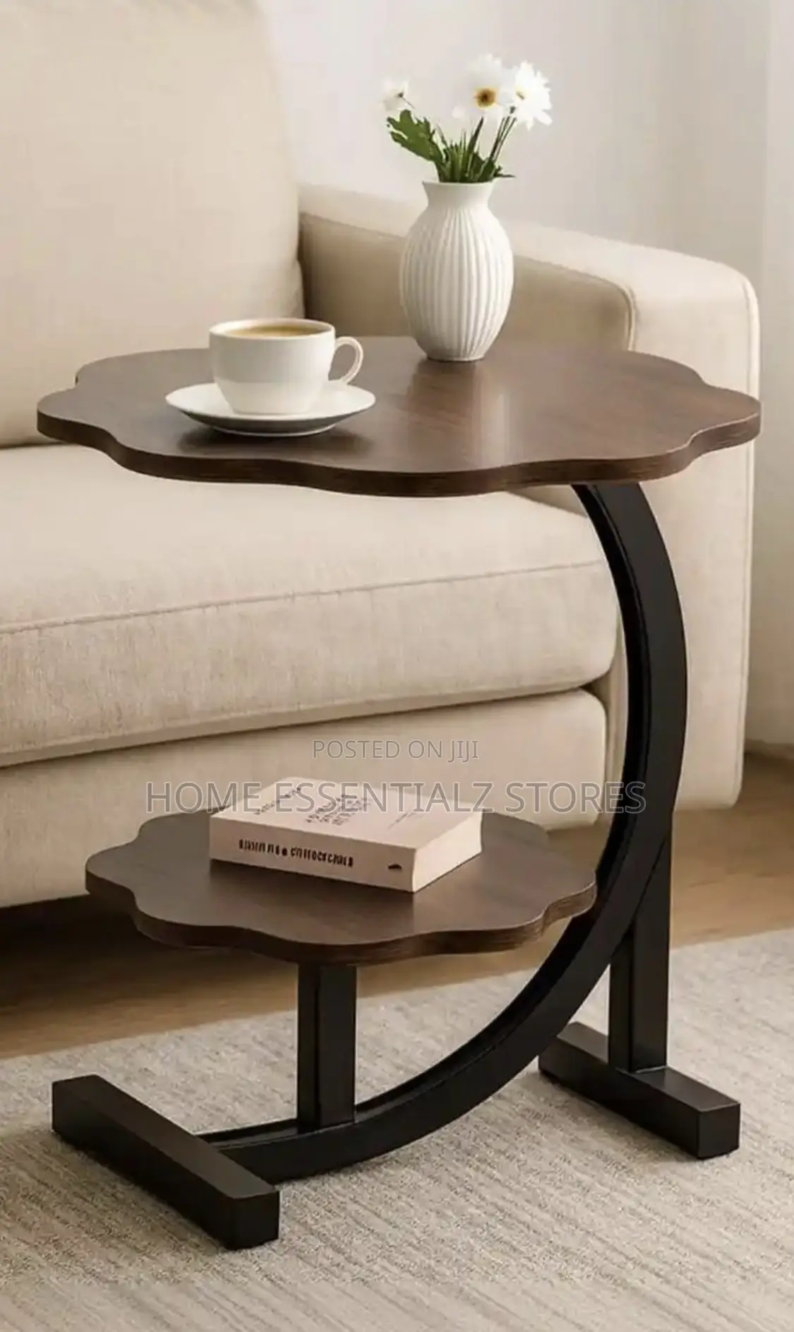 Floral Side Stool - Side Table