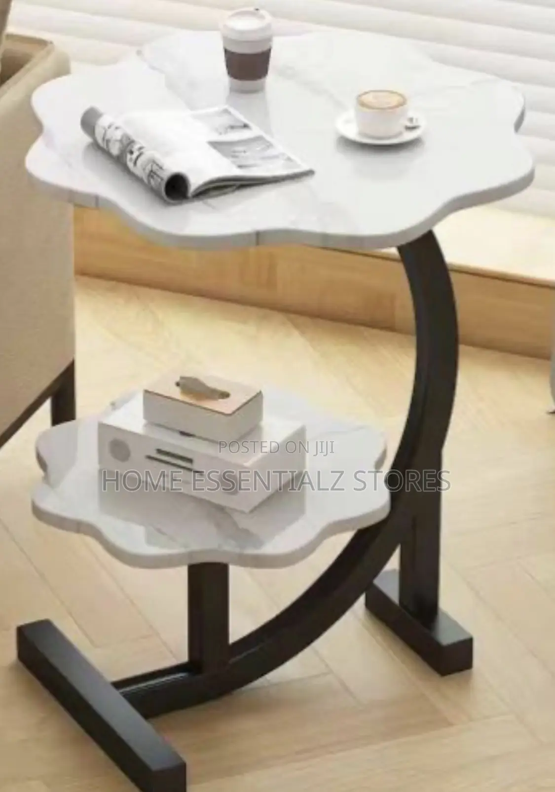 Floral Side Stool - Side Table