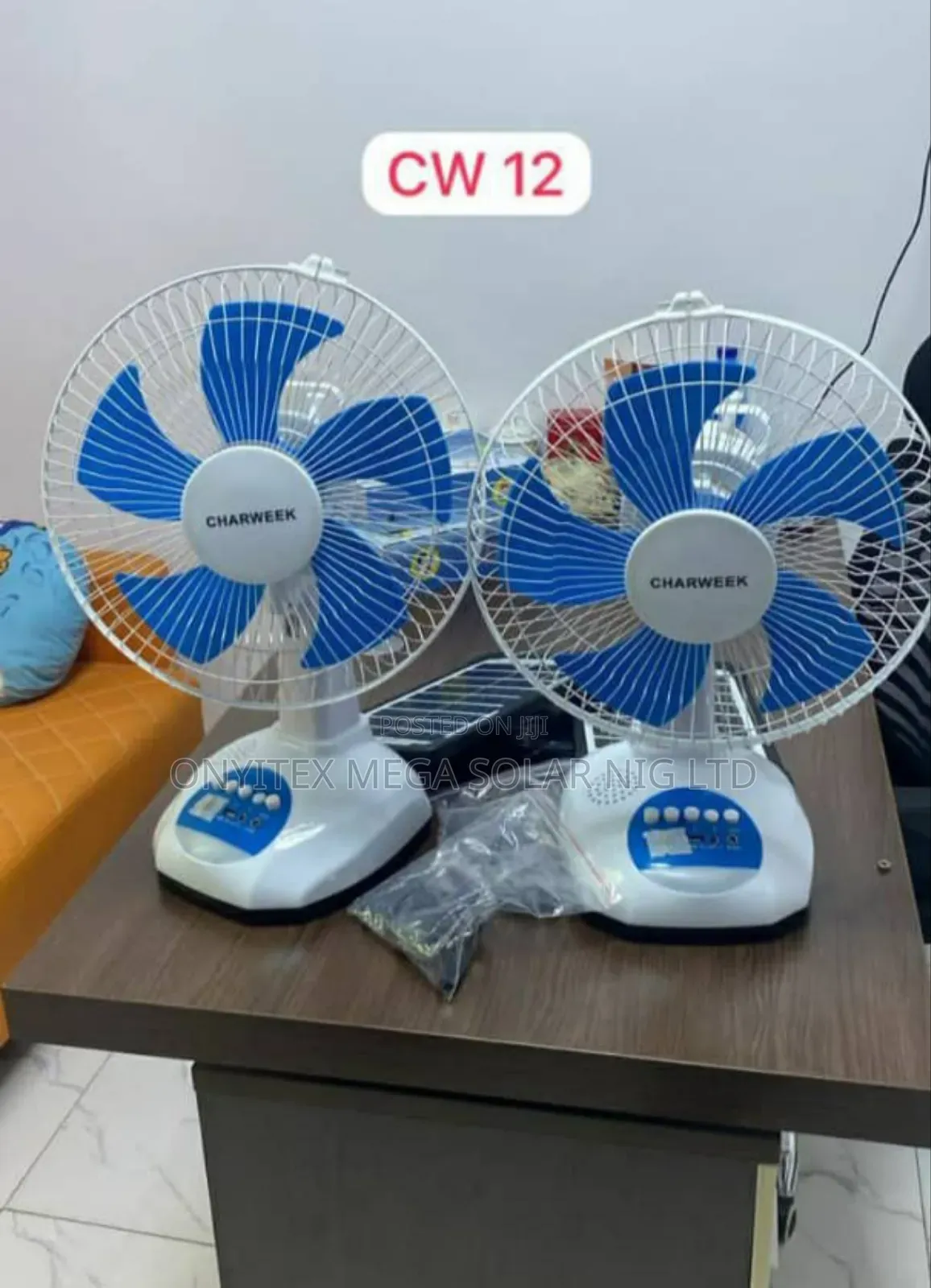 Charweek Solar Fan