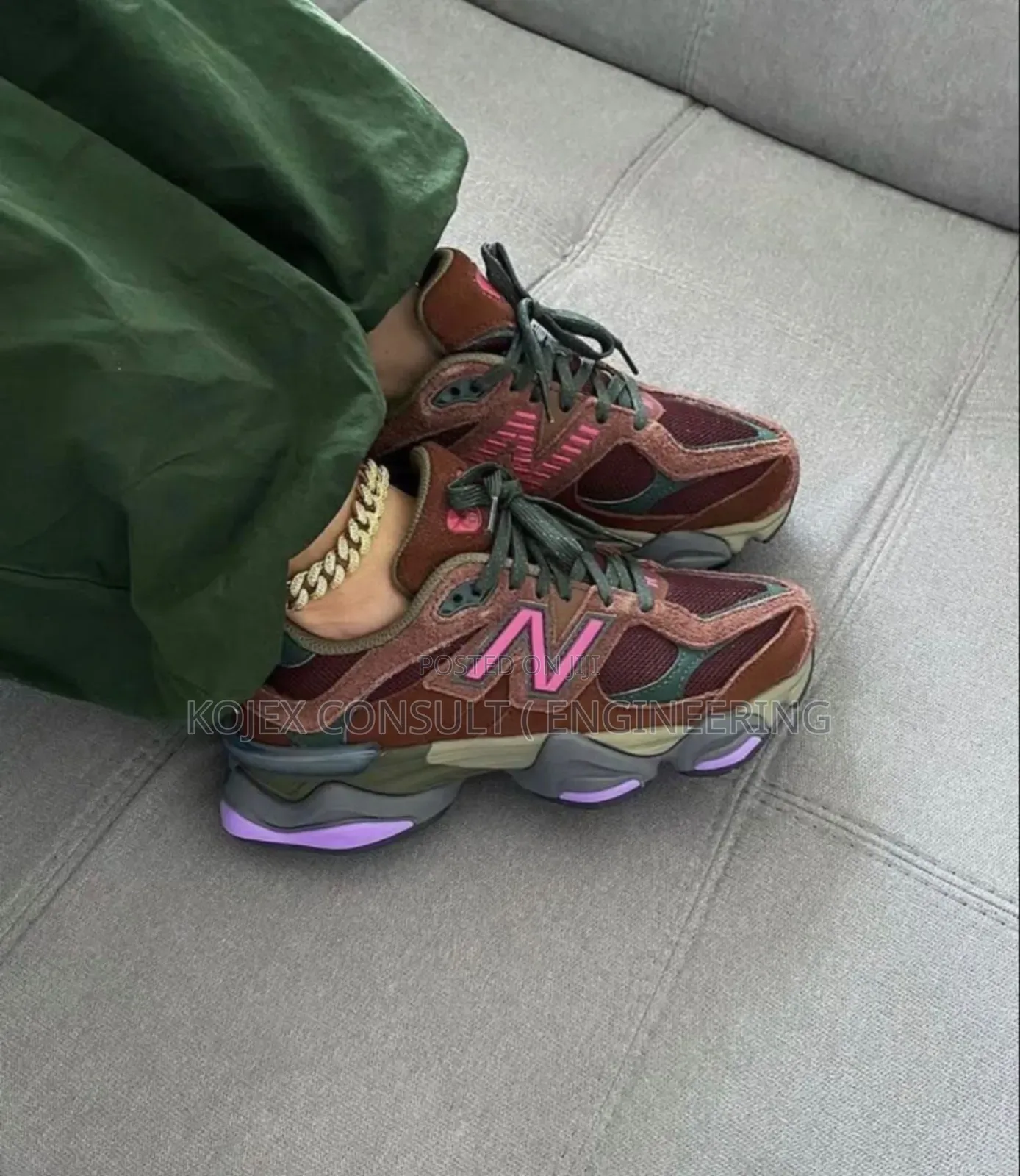 *New Balance Joe Freshgoods X 9060 Sneaker in Penny Cookie