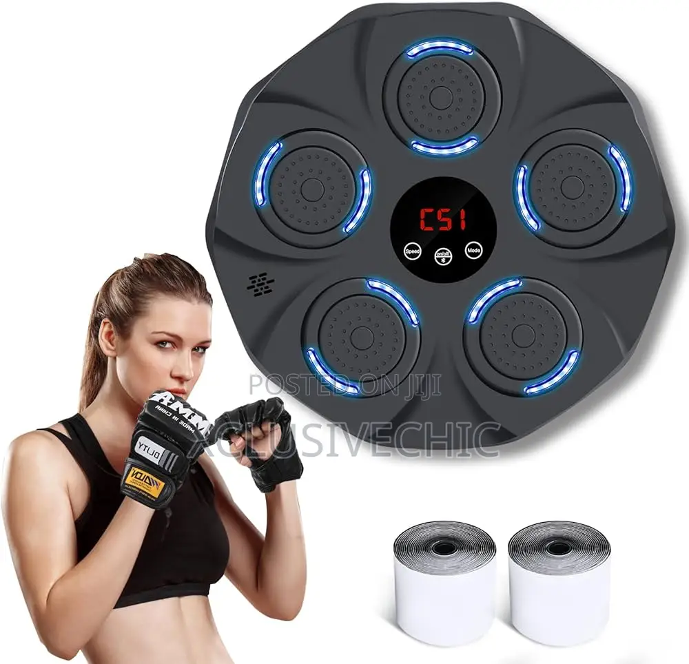Music Boxing Machine With Hand Gloves