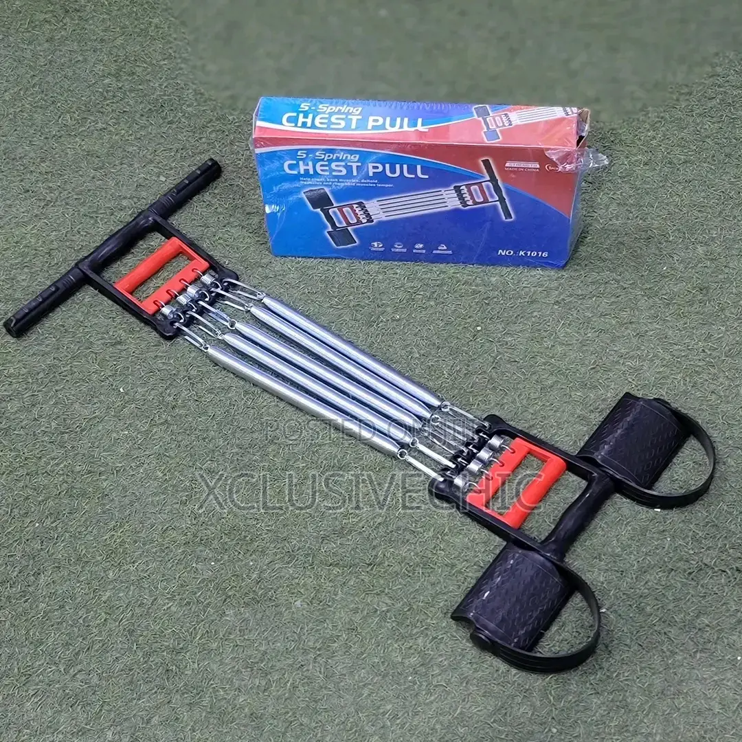 5-Spring Chest Expander and Multifunctional Fitness Puller
