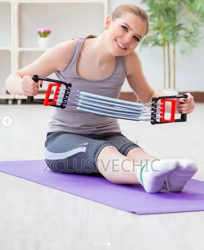 5-Spring Chest Expander and Multifunctional Fitness Puller