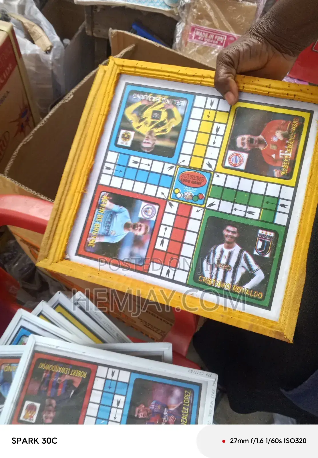 Wooden Glass Ludo Game "Available in Different Design and Club Logo"