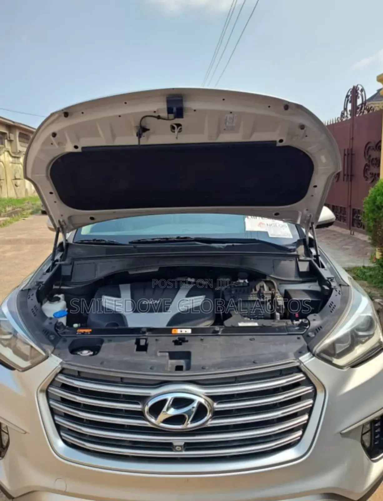 Hyundai Santa Fe Limited Ultimate AWD 2017 Silver