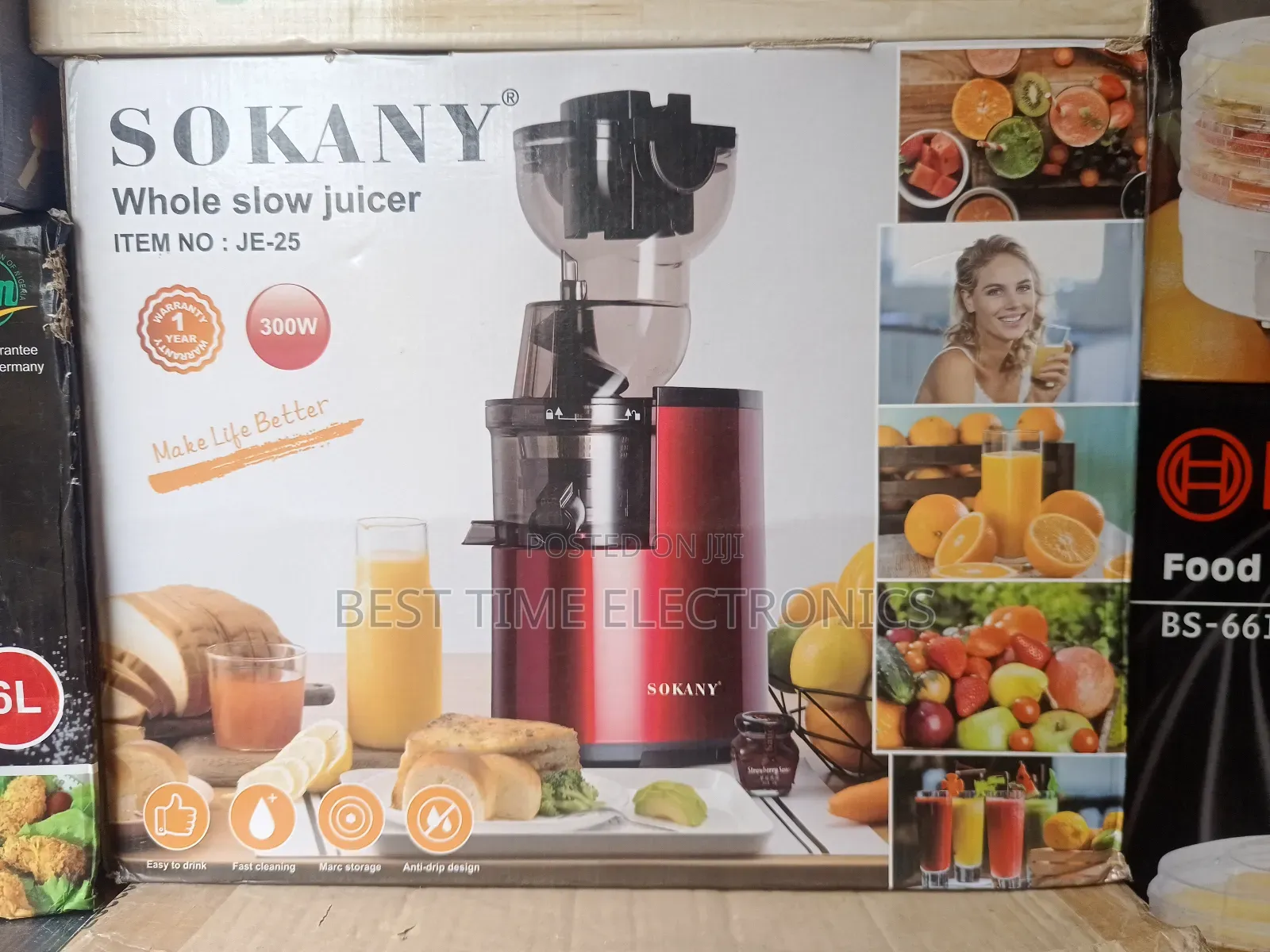 Sokany Whole Slow Juicer