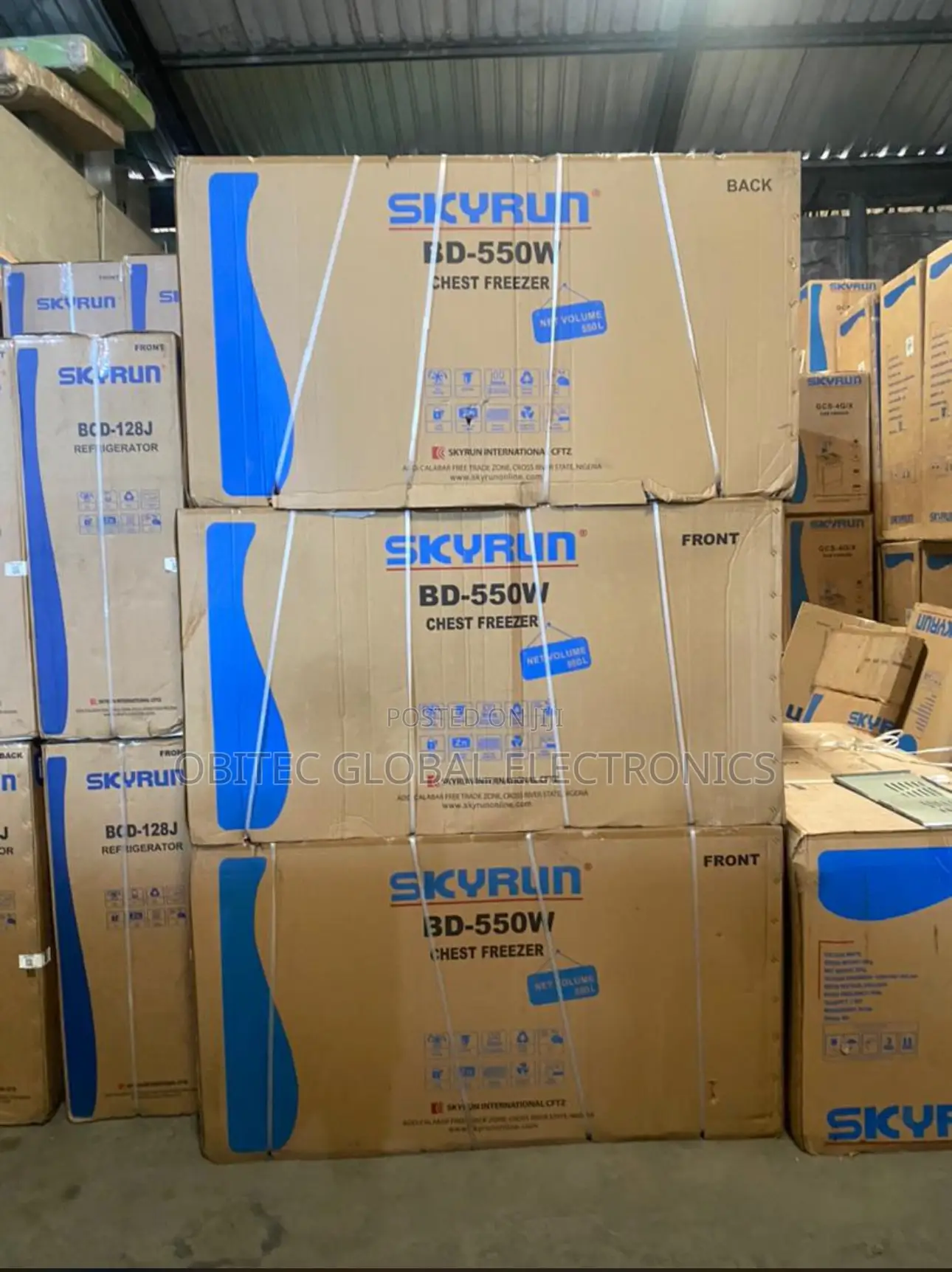 Skyrun 550l Chest Freezer