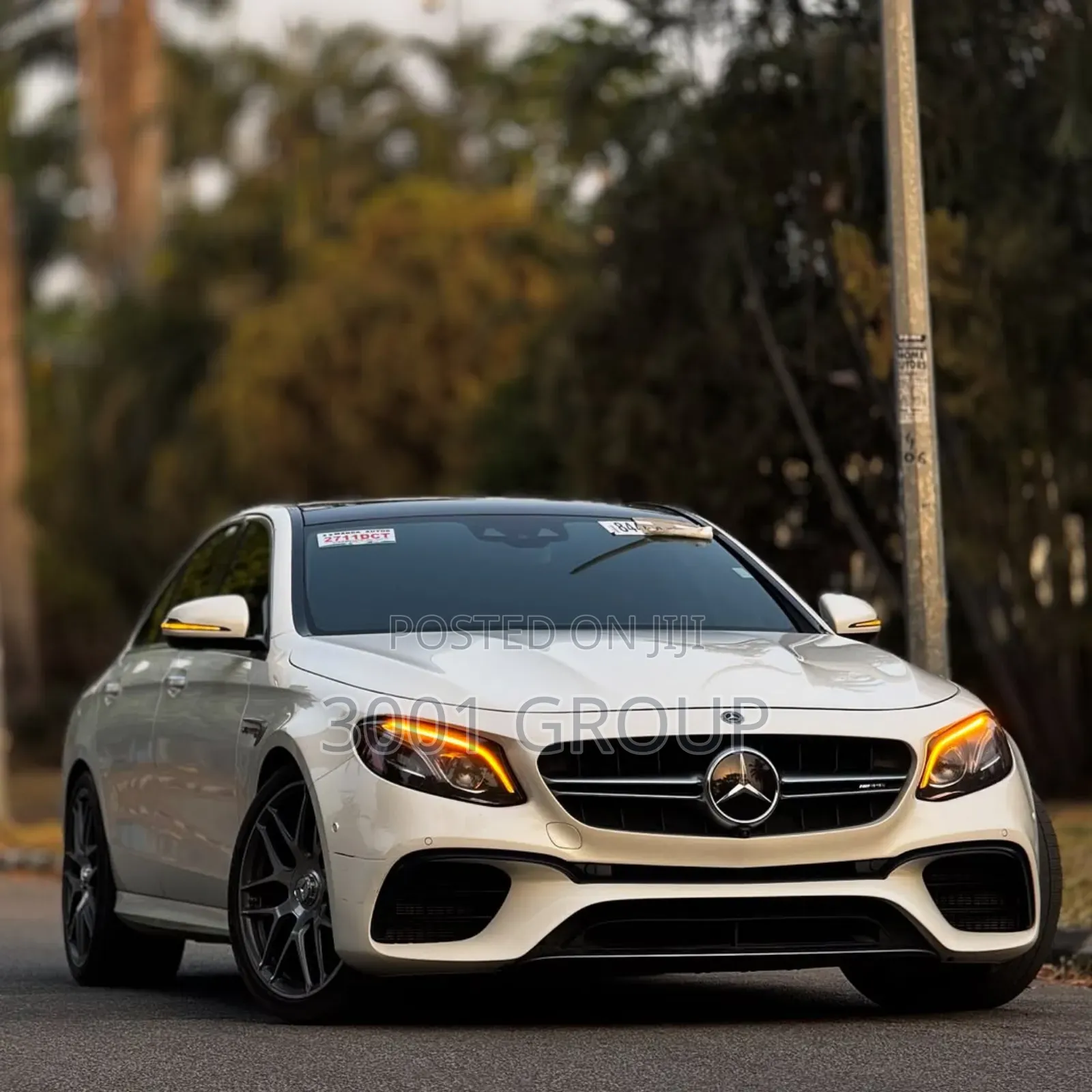 Mercedes-Benz E63 2018 White