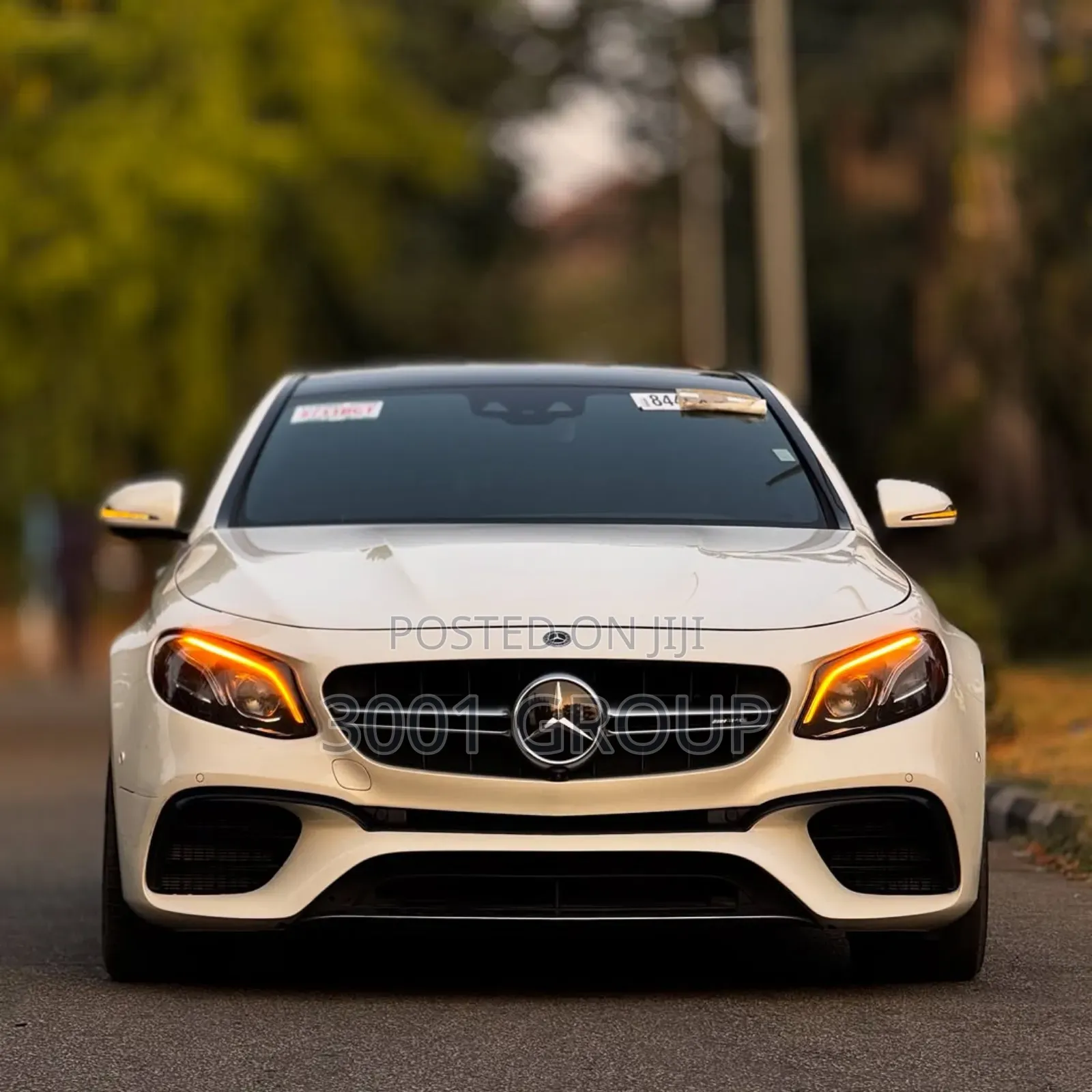Mercedes-Benz E63 2018 White