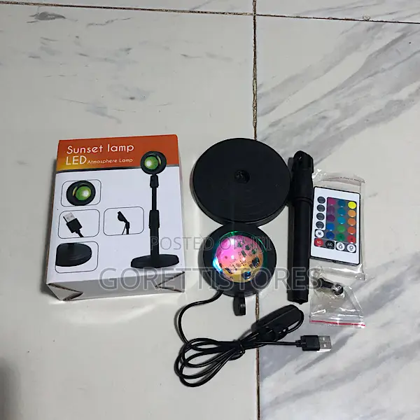 Led Atmosphere Sunset Lamp