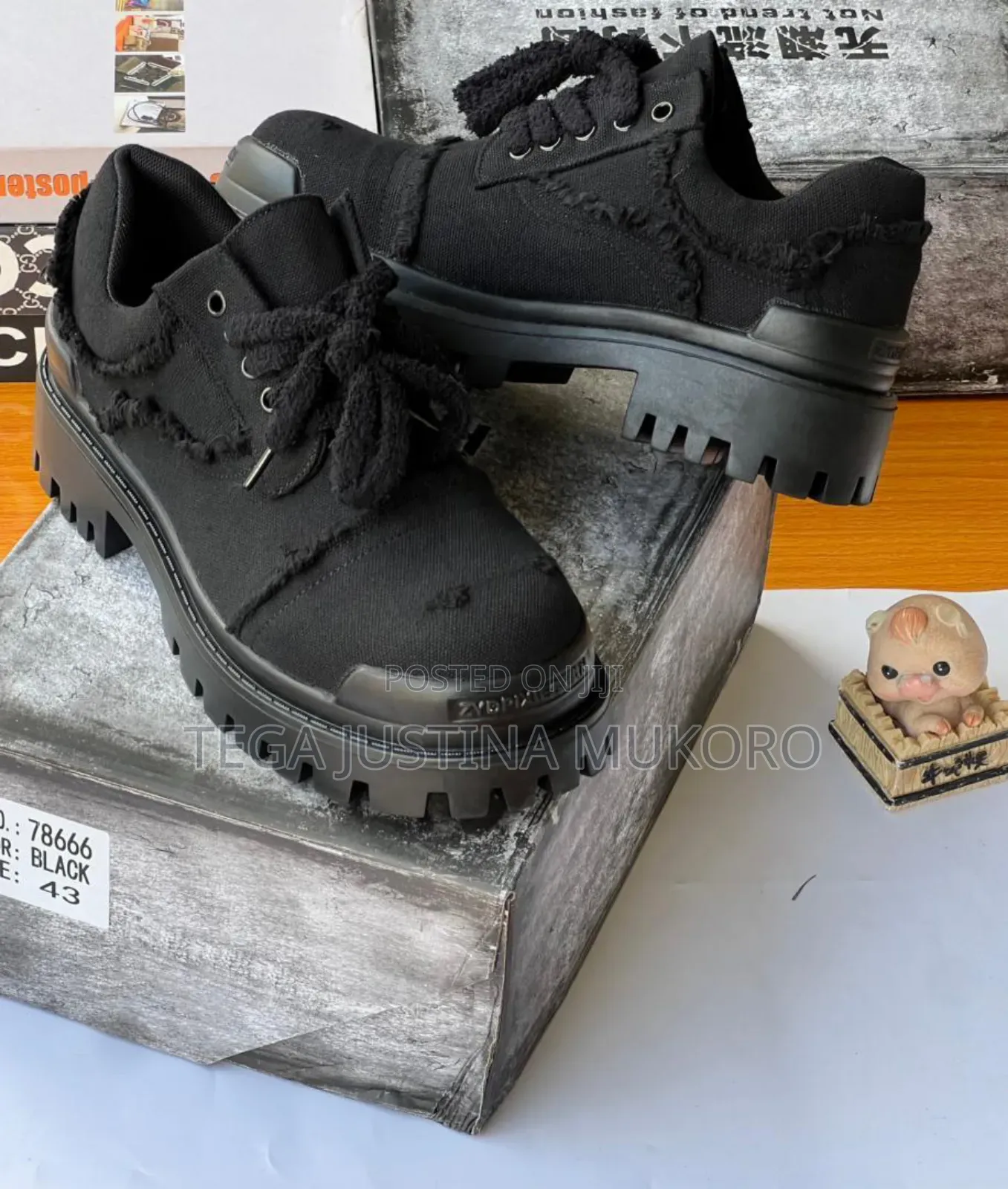 Original Stock High Sole Men's Footwear