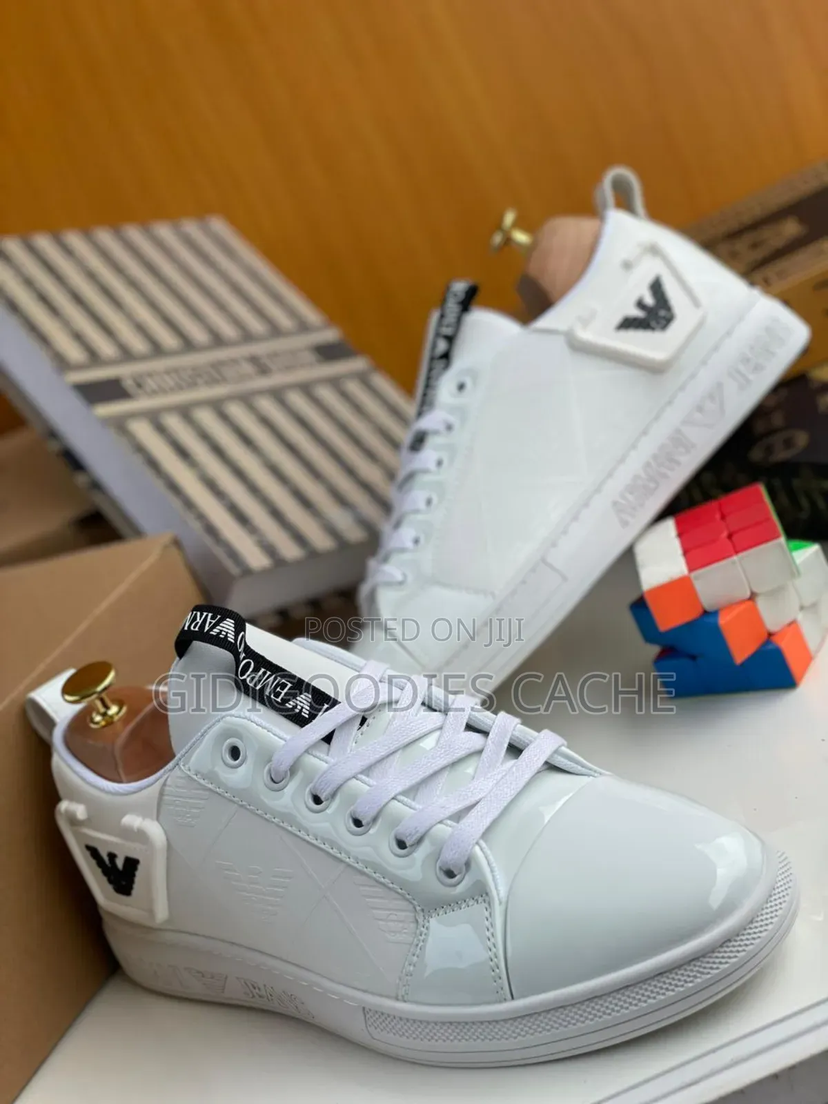 Emporio Armani Lace-Up Sneakers
