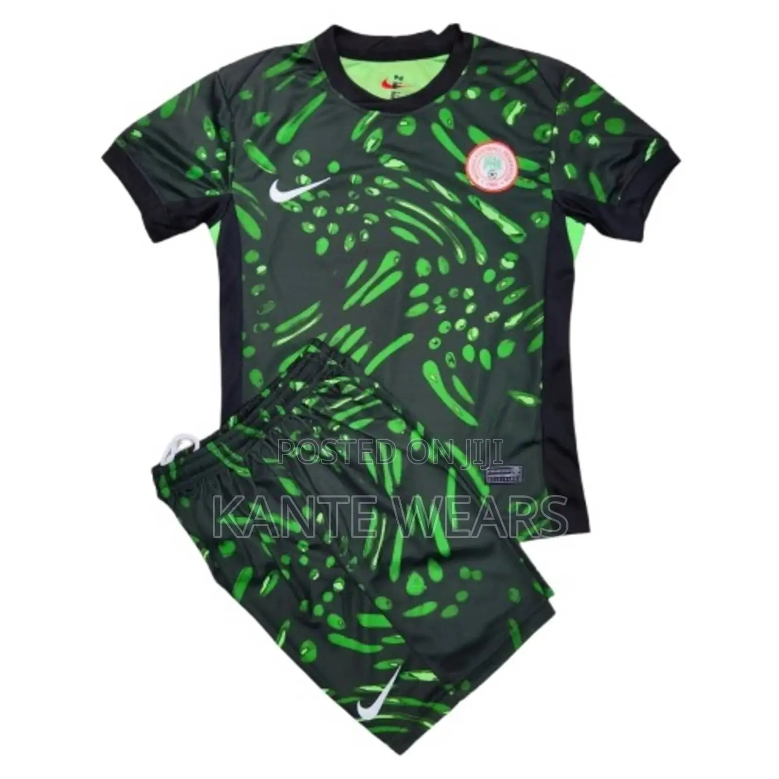 Nike Kids Nigeria 2024 Away Jersey - Top Shorts