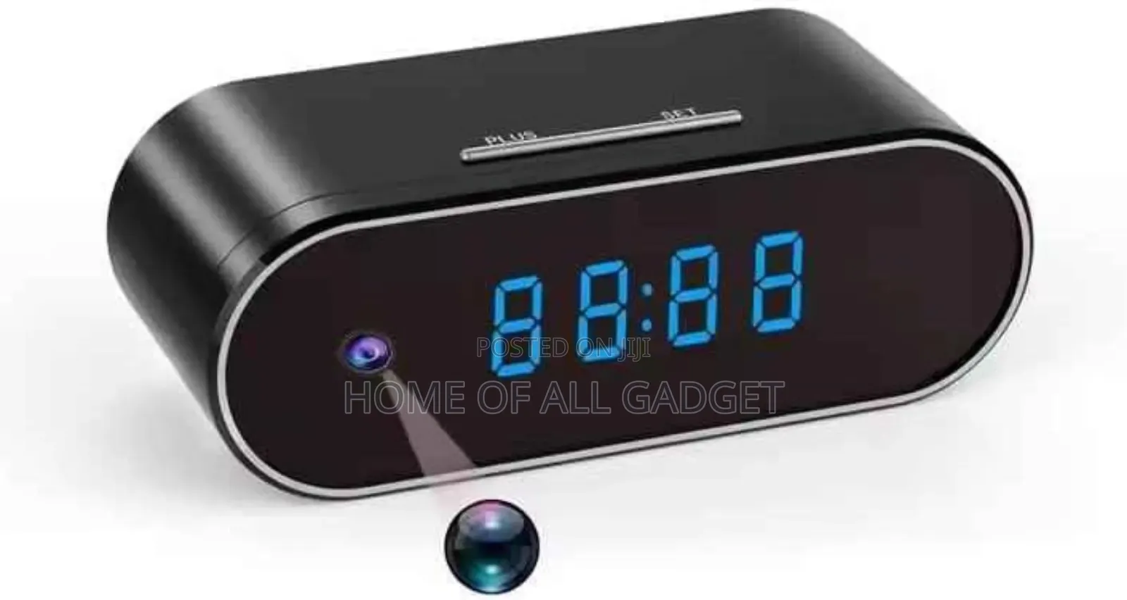 Digital Table Clock Wifi Spy Camera.
