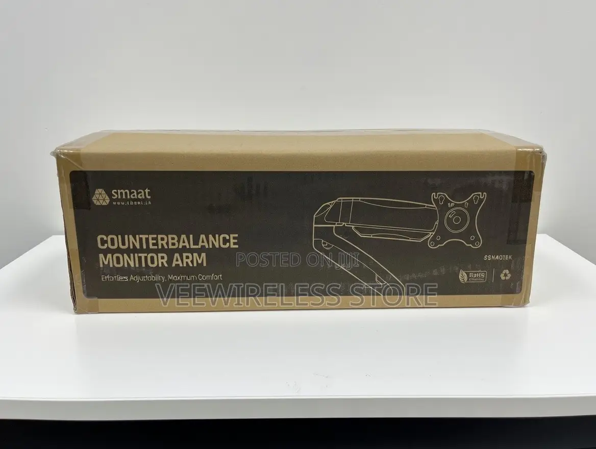 Single Monitor Mount, 13 to 32 Inch Gas Monitor Arm