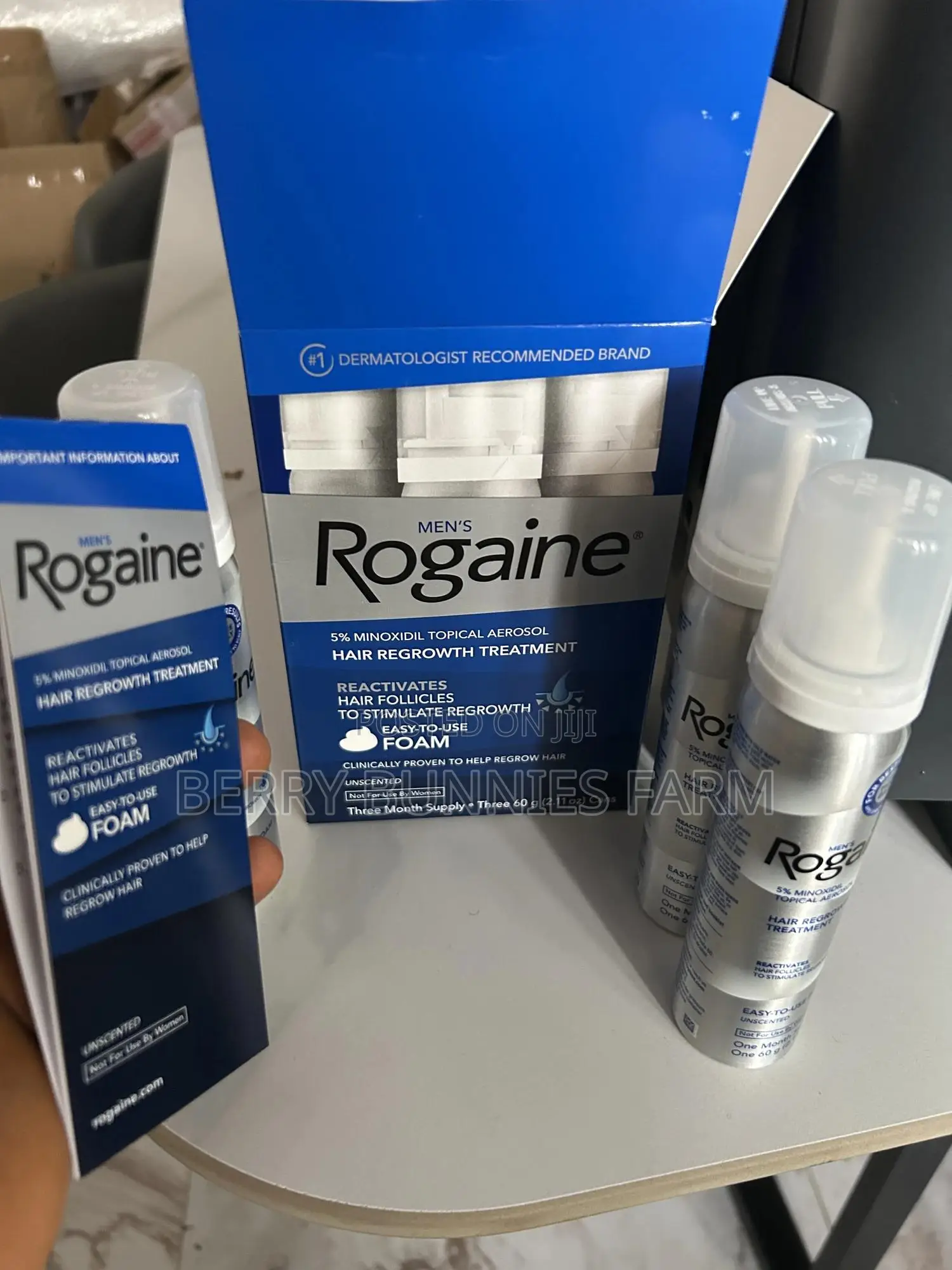 Men’S Rogaine 5% Minoxidil for Men Foam, Clinically Proven 1pcs