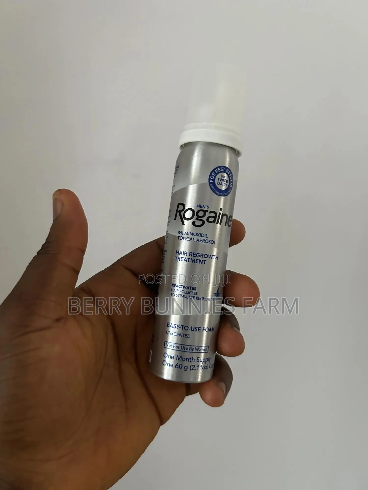 Men’S Rogaine 5% Minoxidil for Men Foam, Clinically Proven 1pcs