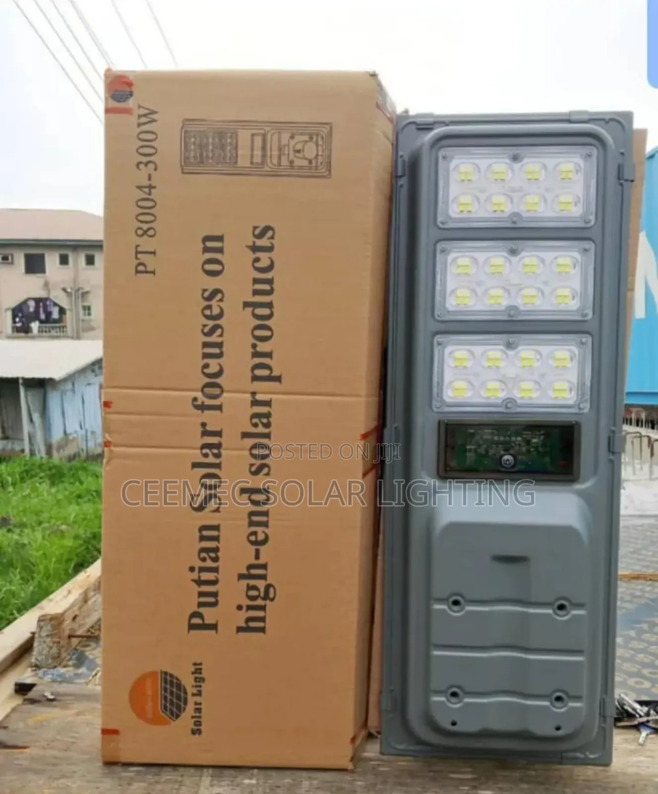 300w Industrial Solar Street-light
