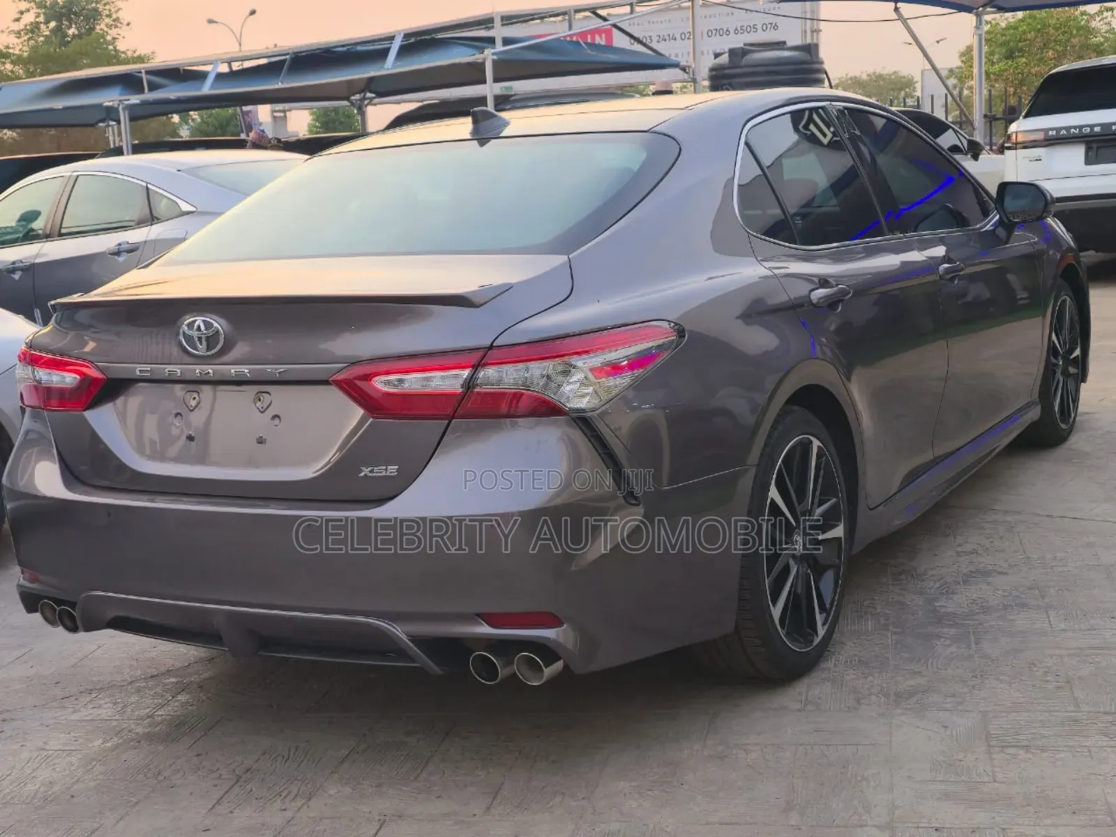 Toyota Camry XSE (2.5L 4cyl 8A) 2019 Gray