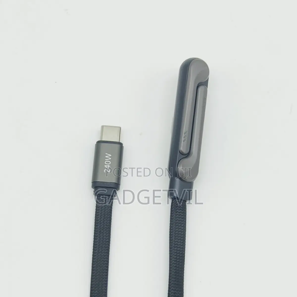 240w Folded Stand Braided Pure Copper Data Cable