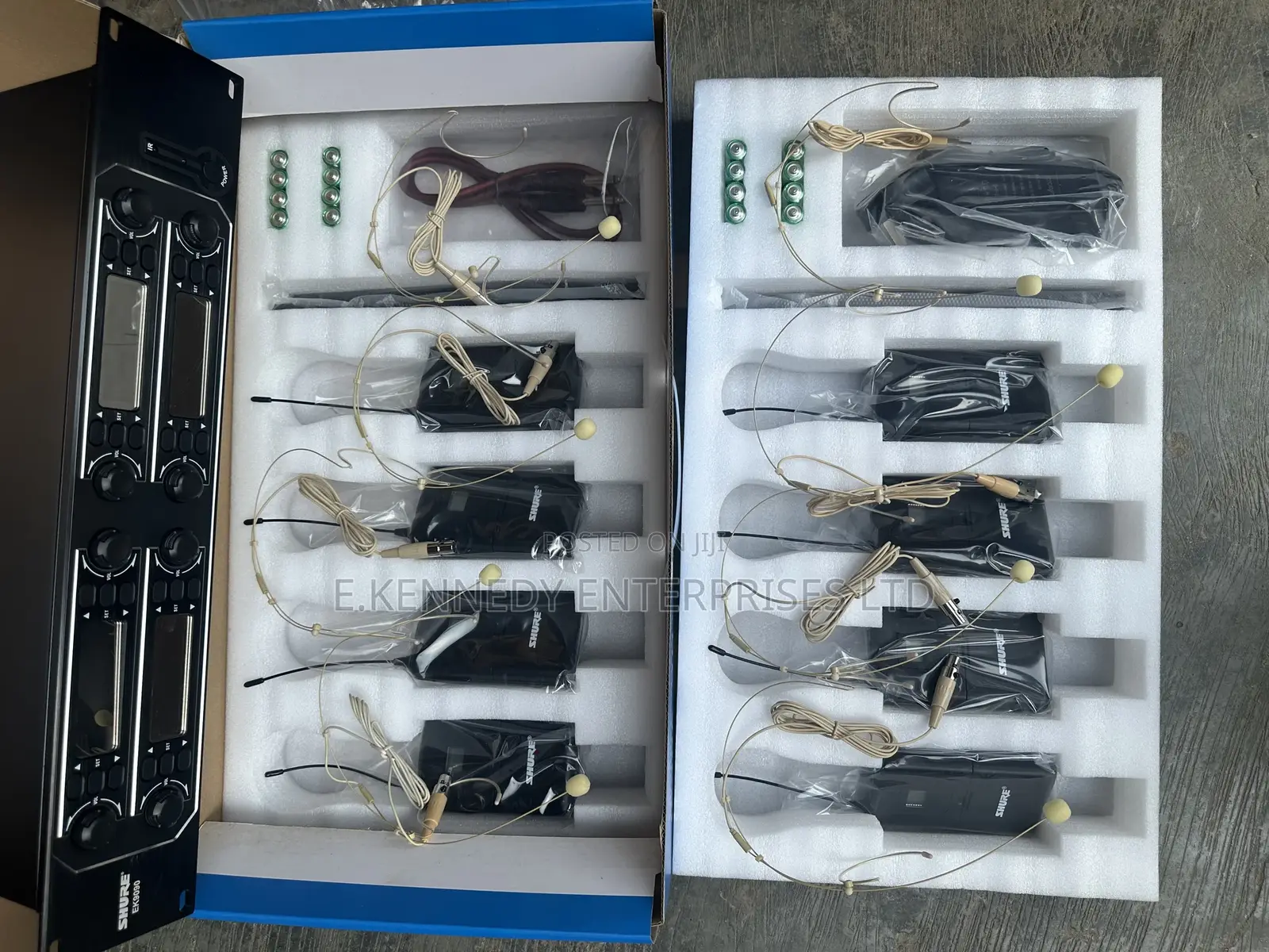 8 Channel Professional Uhf Shure Wireless Headset Microphone