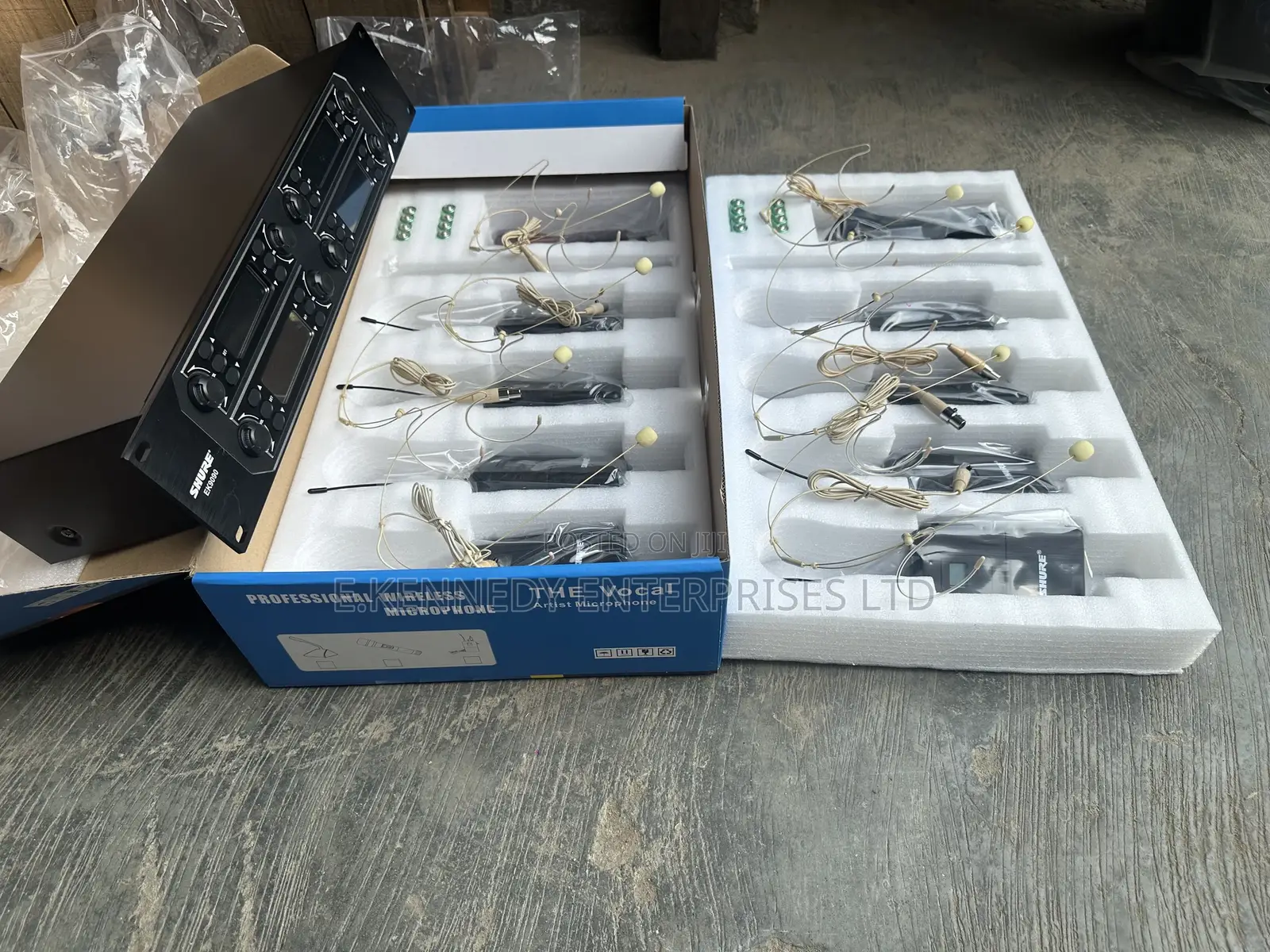 8 Channel Professional Uhf Shure Wireless Headset Microphone