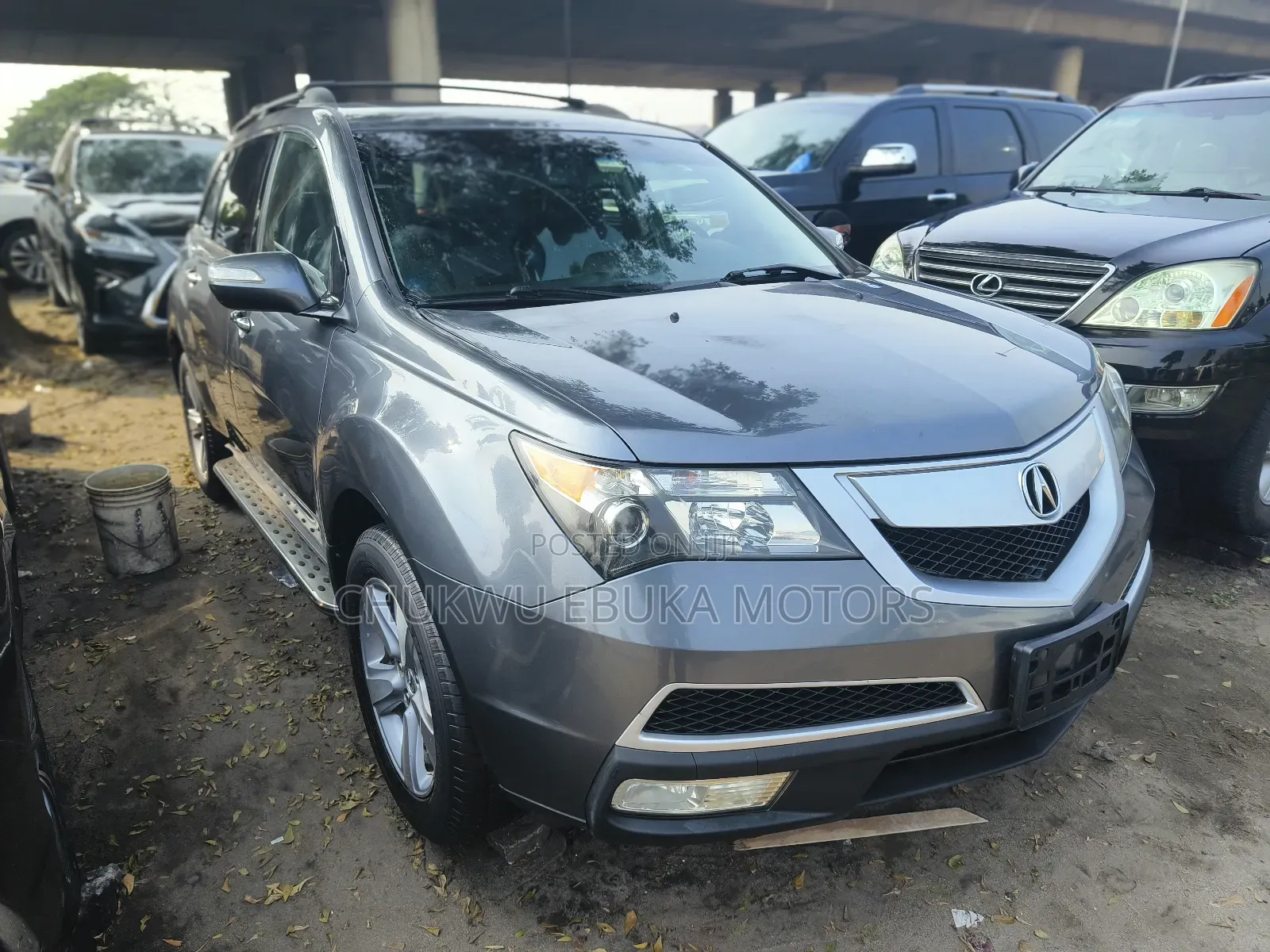 Acura MDX Technology Package SUV AWD (3.7L 6cyl 6A) 2012 Gray