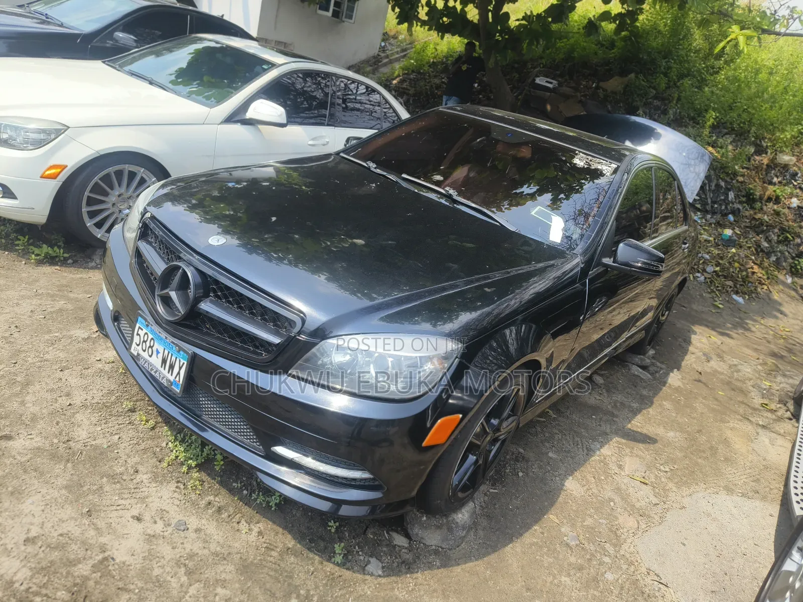 Mercedes-Benz C300 Luxury 4Matic Sedan AWD (3.0L 6cyl 7A) 2010 Black