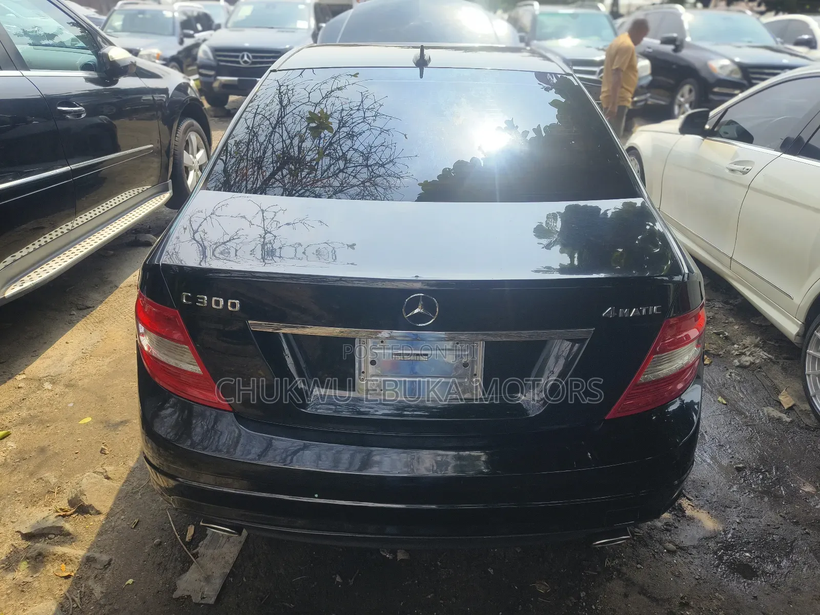 Mercedes-Benz C300 Luxury 4Matic Sedan AWD (3.0L 6cyl 7A) 2010 Black