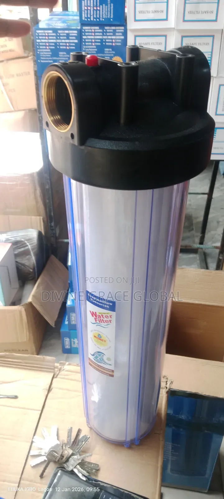 Glass 20inche Water Filter