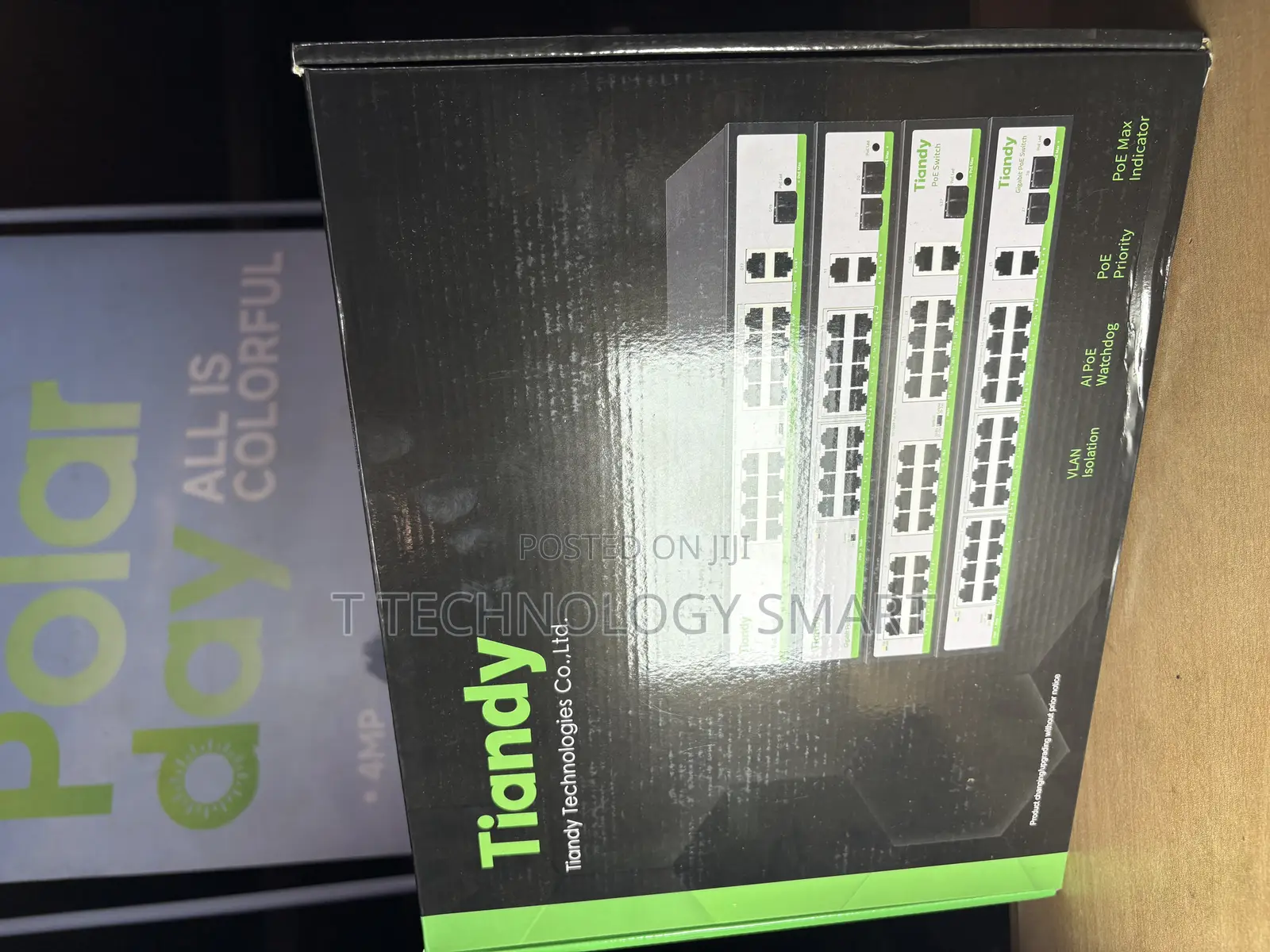 Poe Switch 16port 24port Tiandy