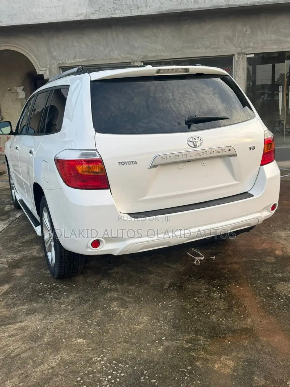 Toyota Highlander Limited 2010 White