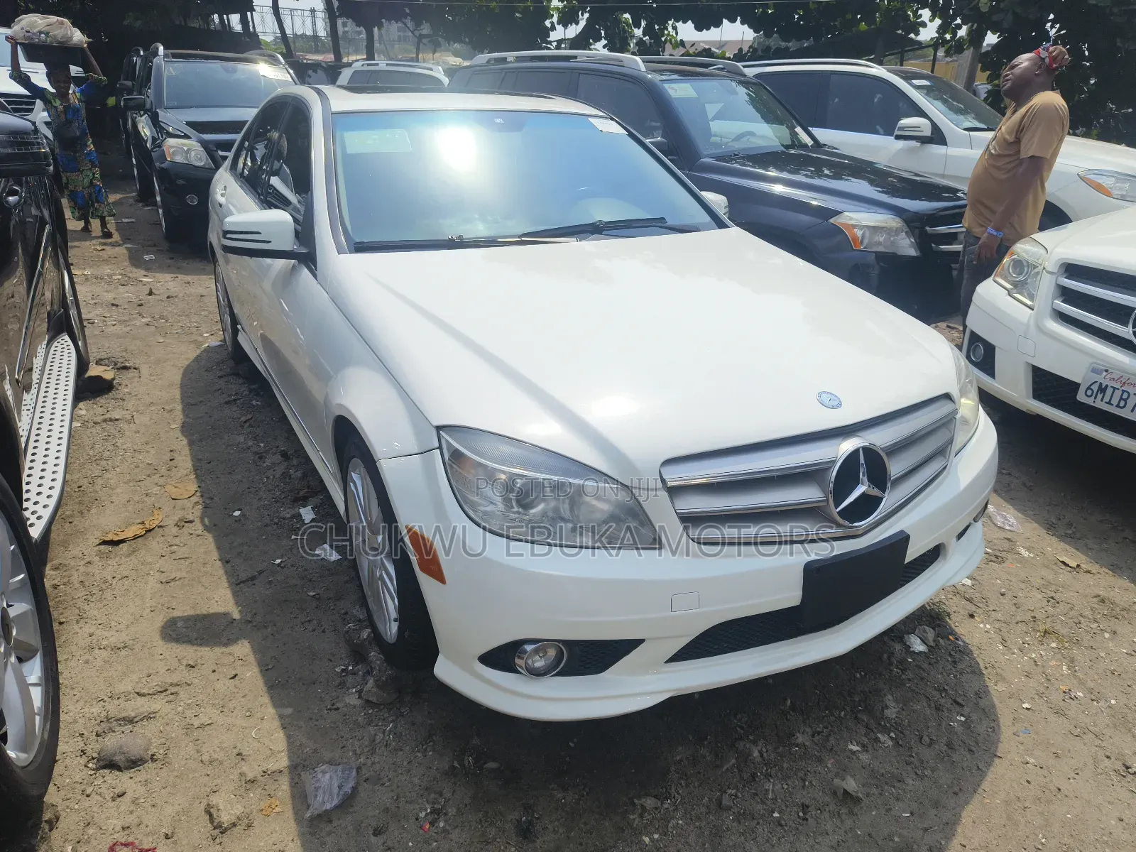 Mercedes-Benz C300 Luxury 4Matic Sedan AWD (3.0L 6cyl 7A) 2010 White