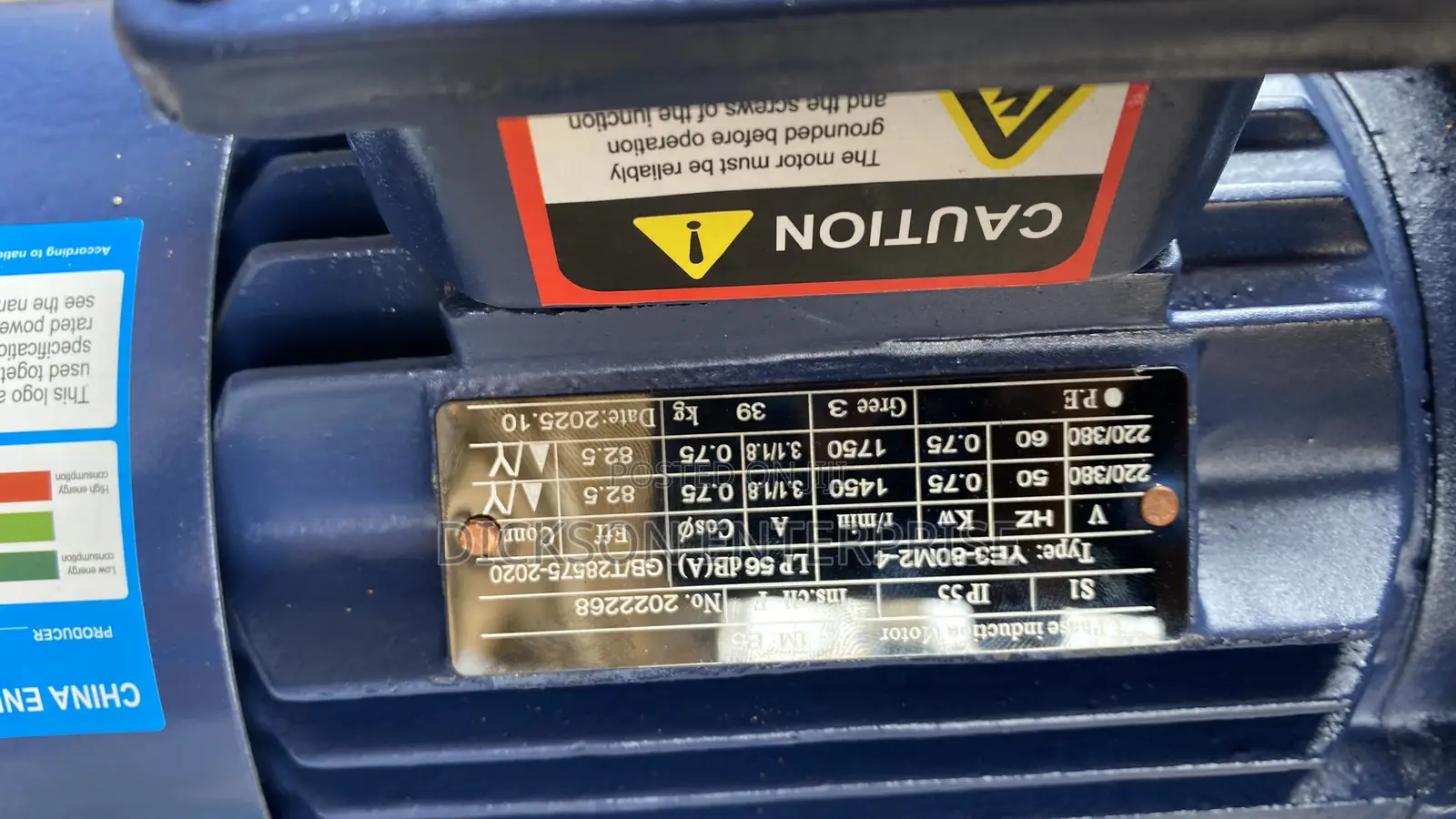 0.75kw 1hp 1450rpm Electric Gear Motor