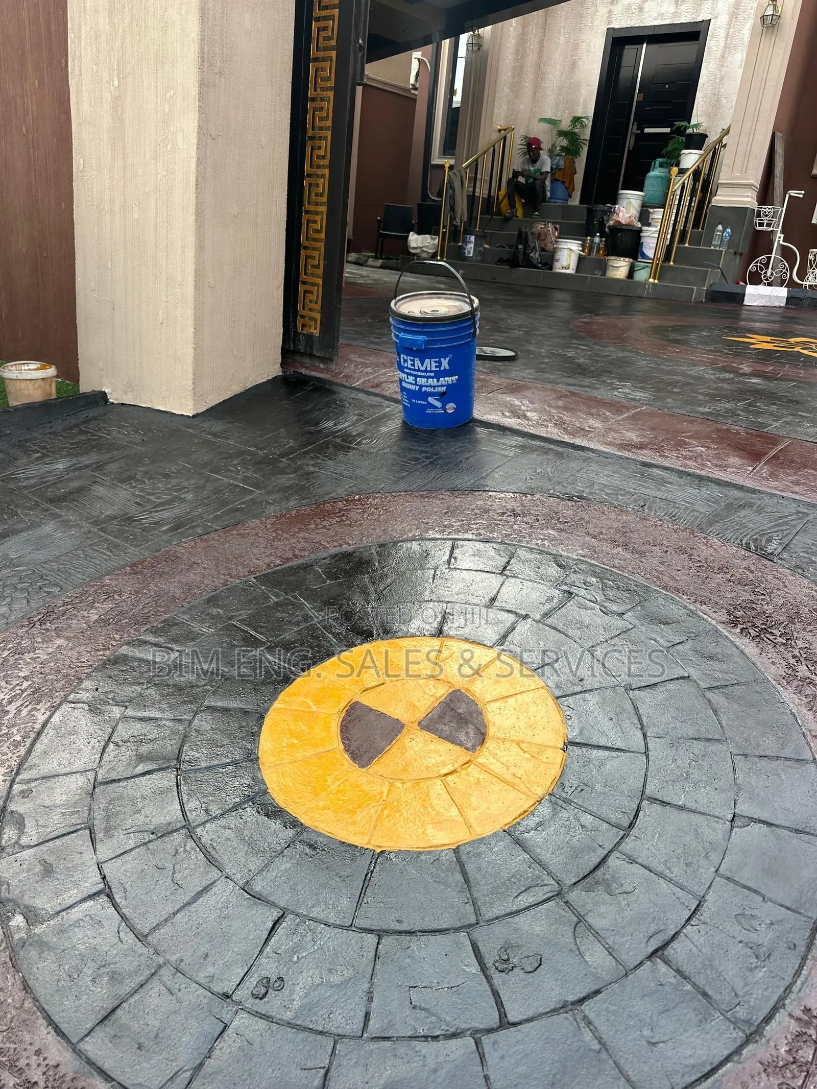 Brick Red Sealant Paint Floor Drums Xylene Polish Oxide Acr