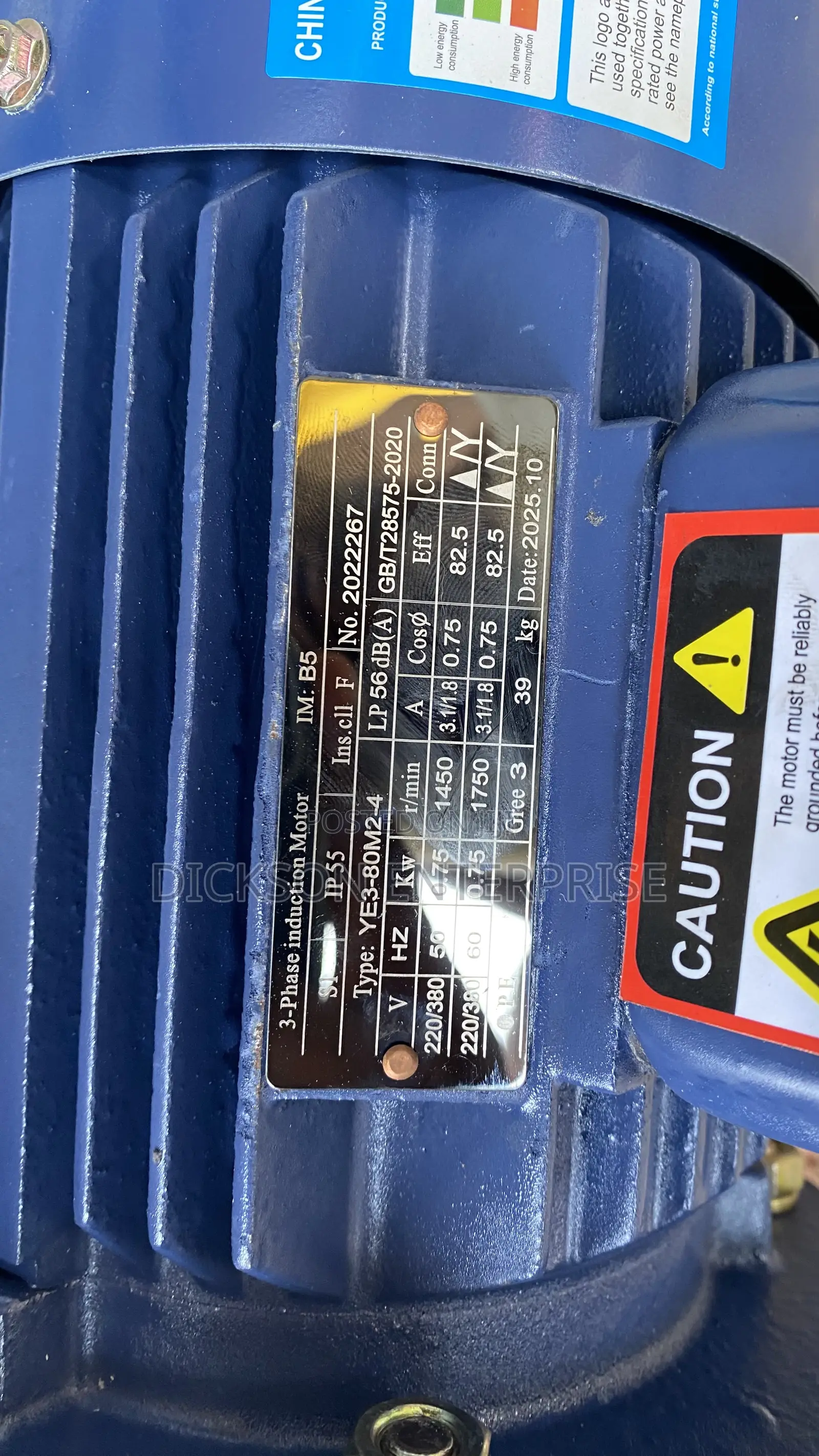 0.75kw 1hp 1450rpm Electric Gear Motor Complete Coupled