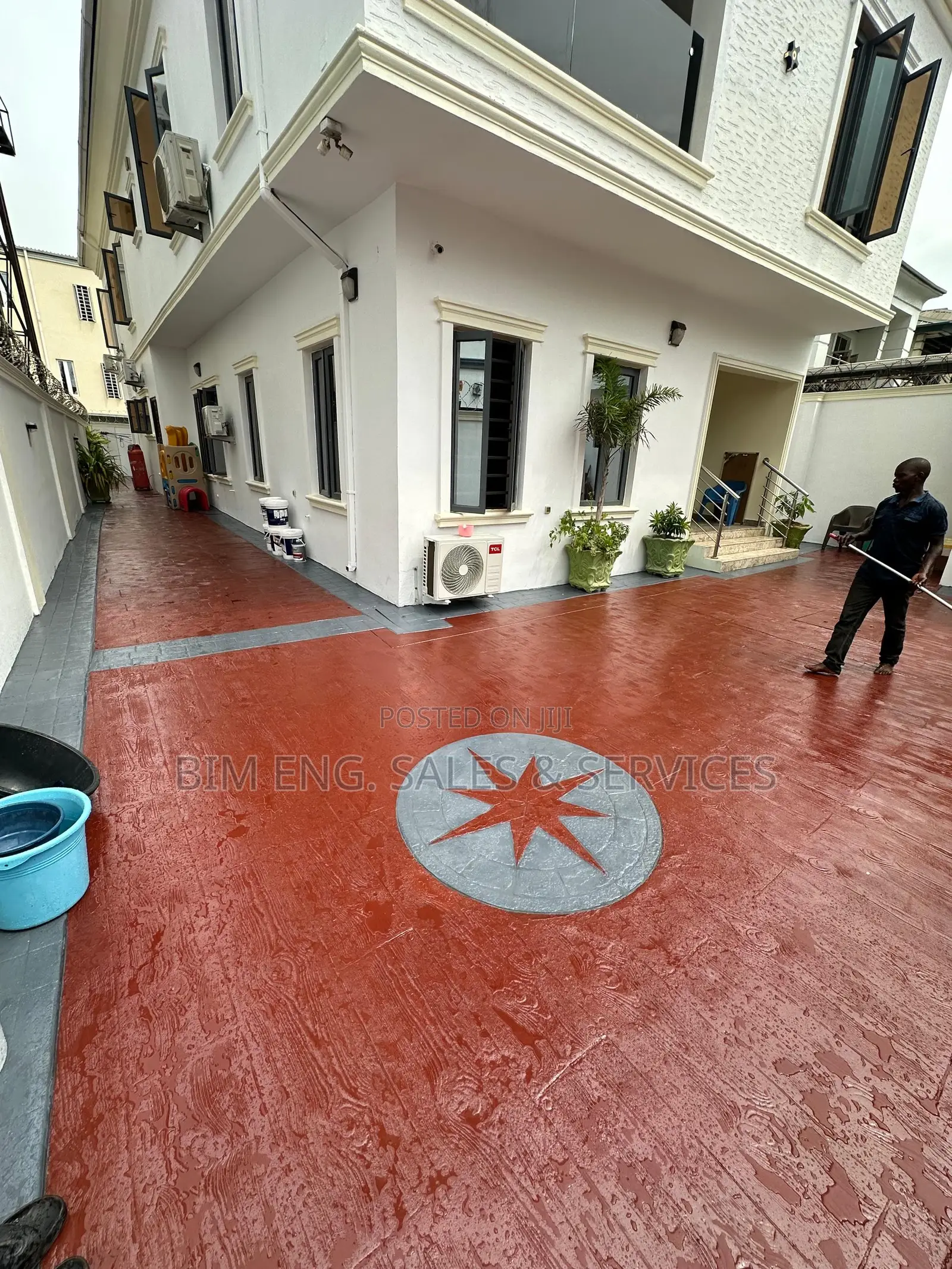 Polishing Concrete Stamped Floor Paint Polish Drums Xylene Ac