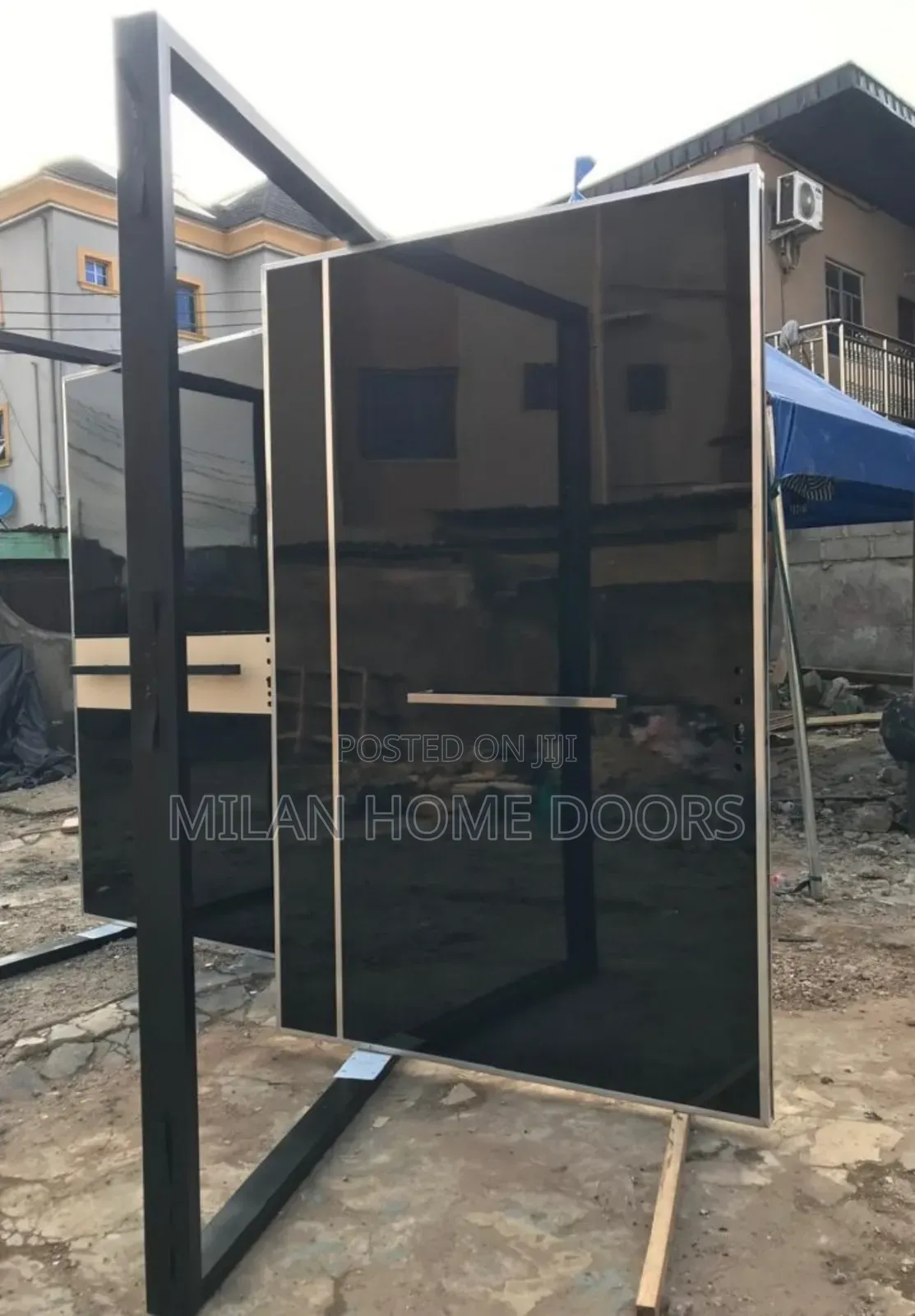 5ft By 8ft Extra Height Nigerian Made Pivot Security Door